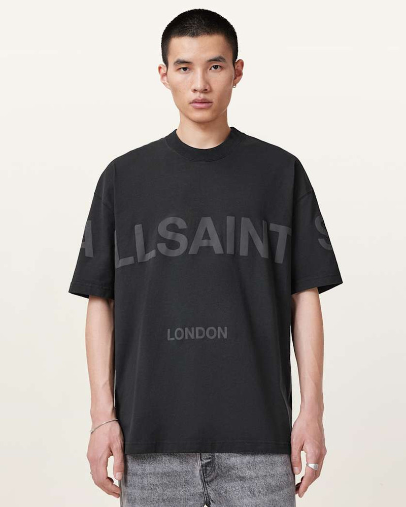 BIGGY OVERSIZED LOGO PRINT T-SHIRT - 1