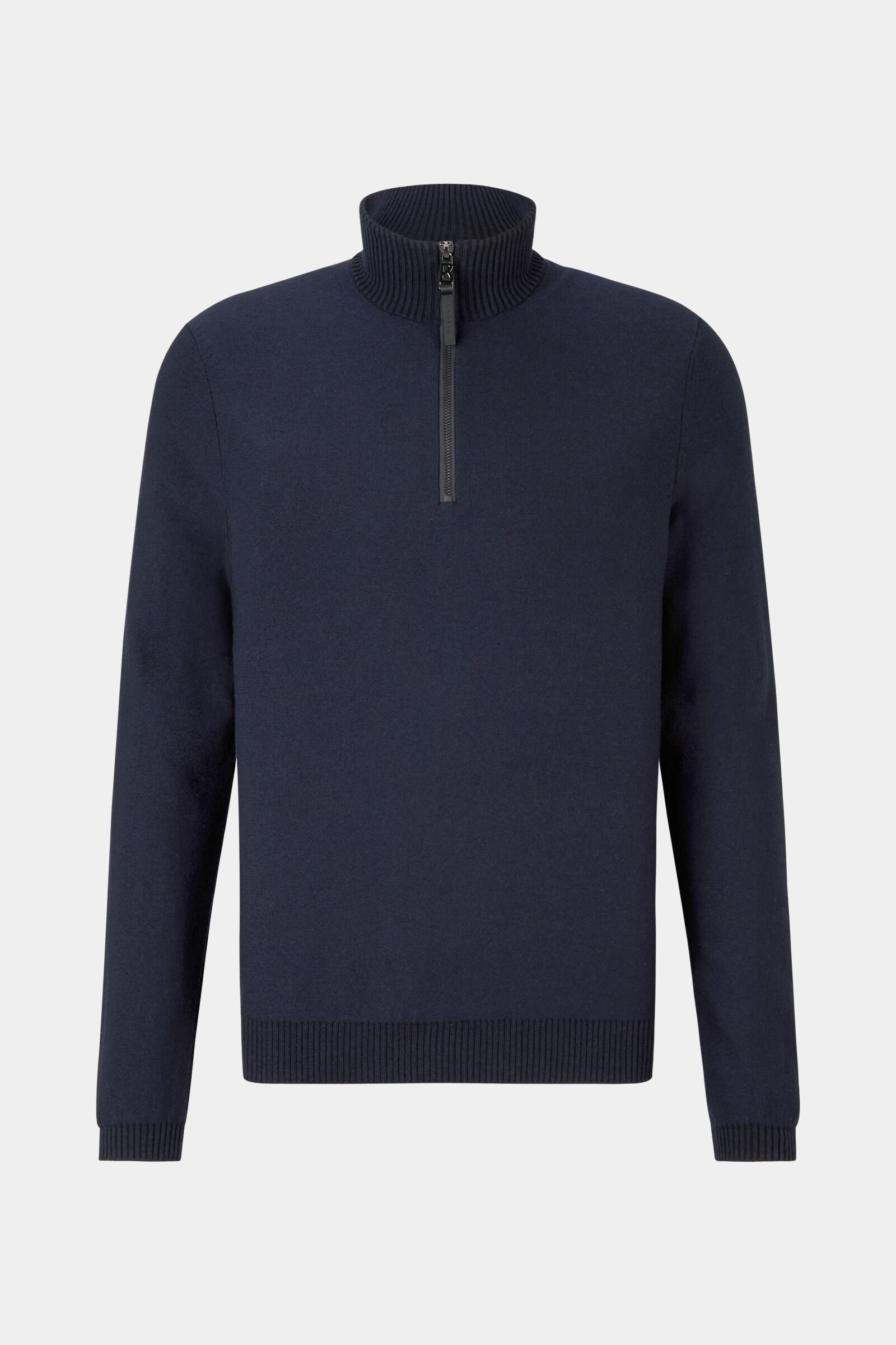 Lias half-zippered sweater in Navy blue - 1