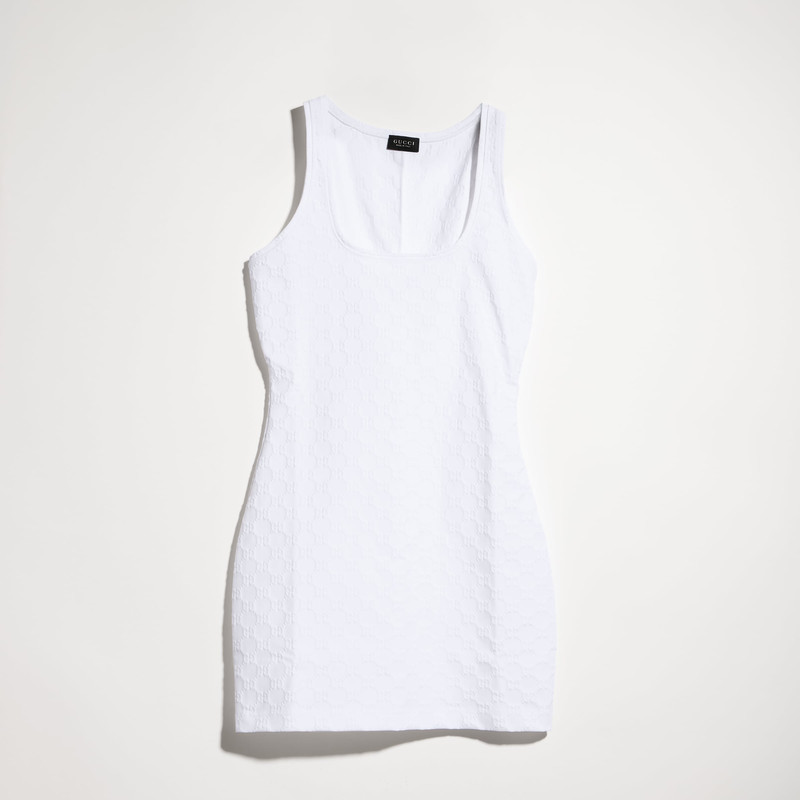 GG jersey jacquard dress - 1