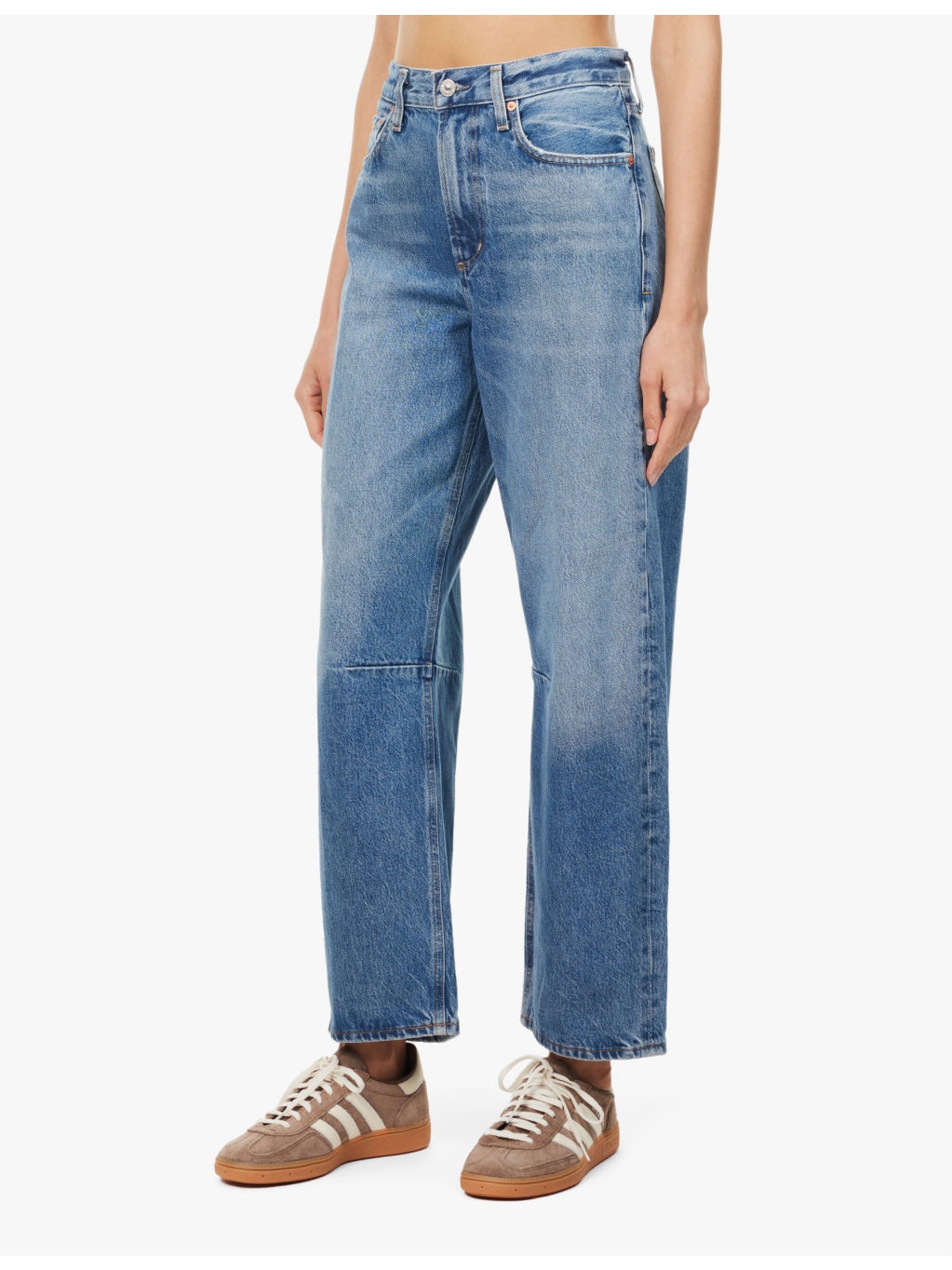 Miro barrel-leg relaxed-fit high-rise denim jeans - 3