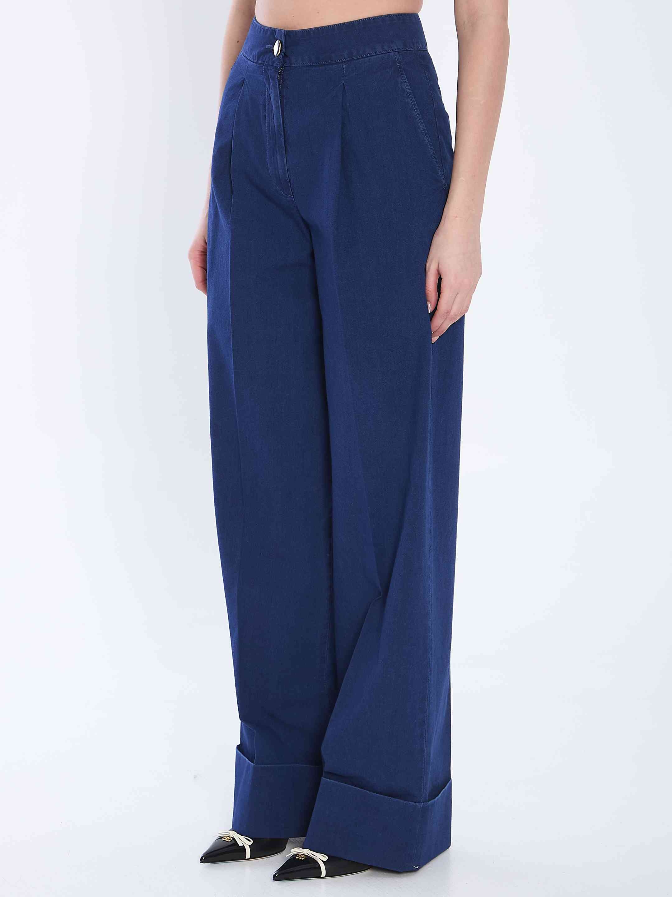 Valentino Garavani Women Denim Trousers - 2