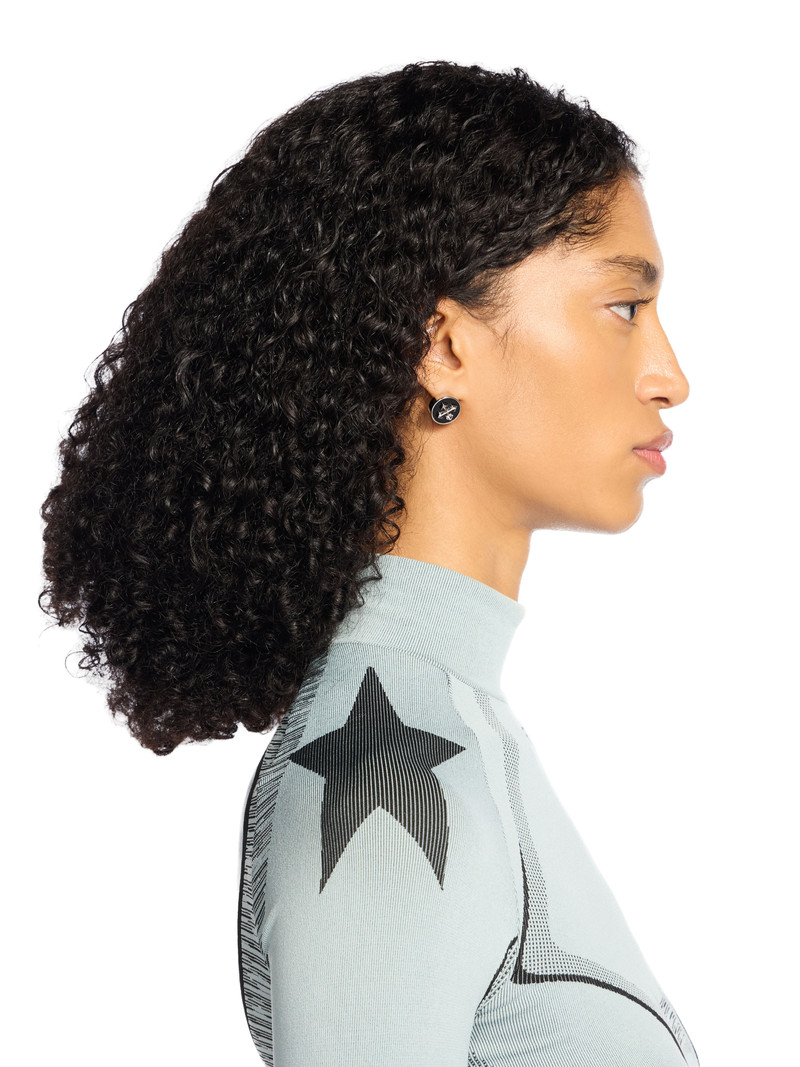 Off-White Round Arrow Mono Earrings outlook