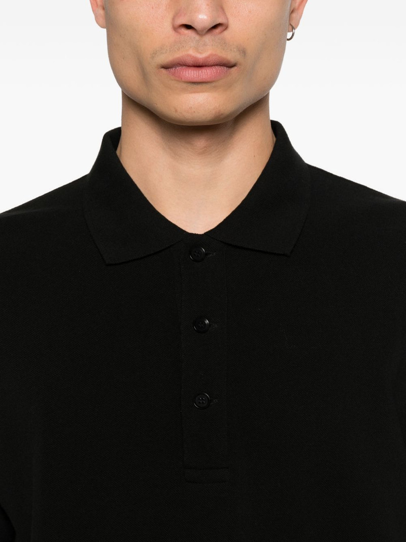 point-collar polo shirt 5