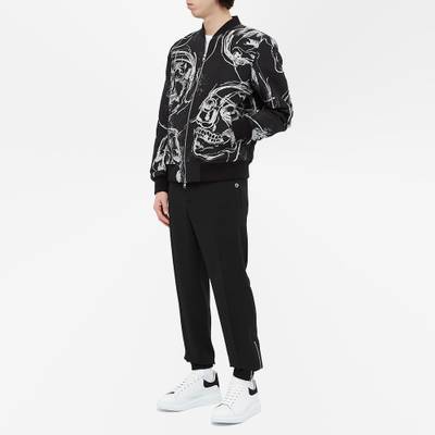 Alexander McQueen Alexander McQueen Zip Hem Pant outlook