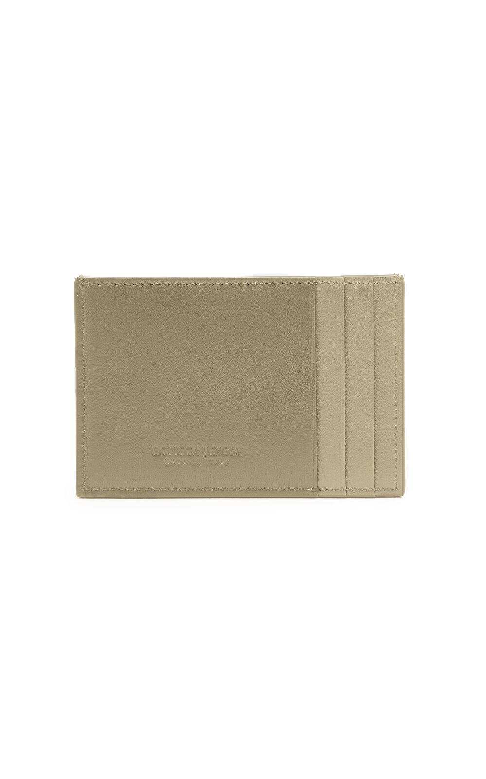 Intecciato Leather Card Case yellow - 2