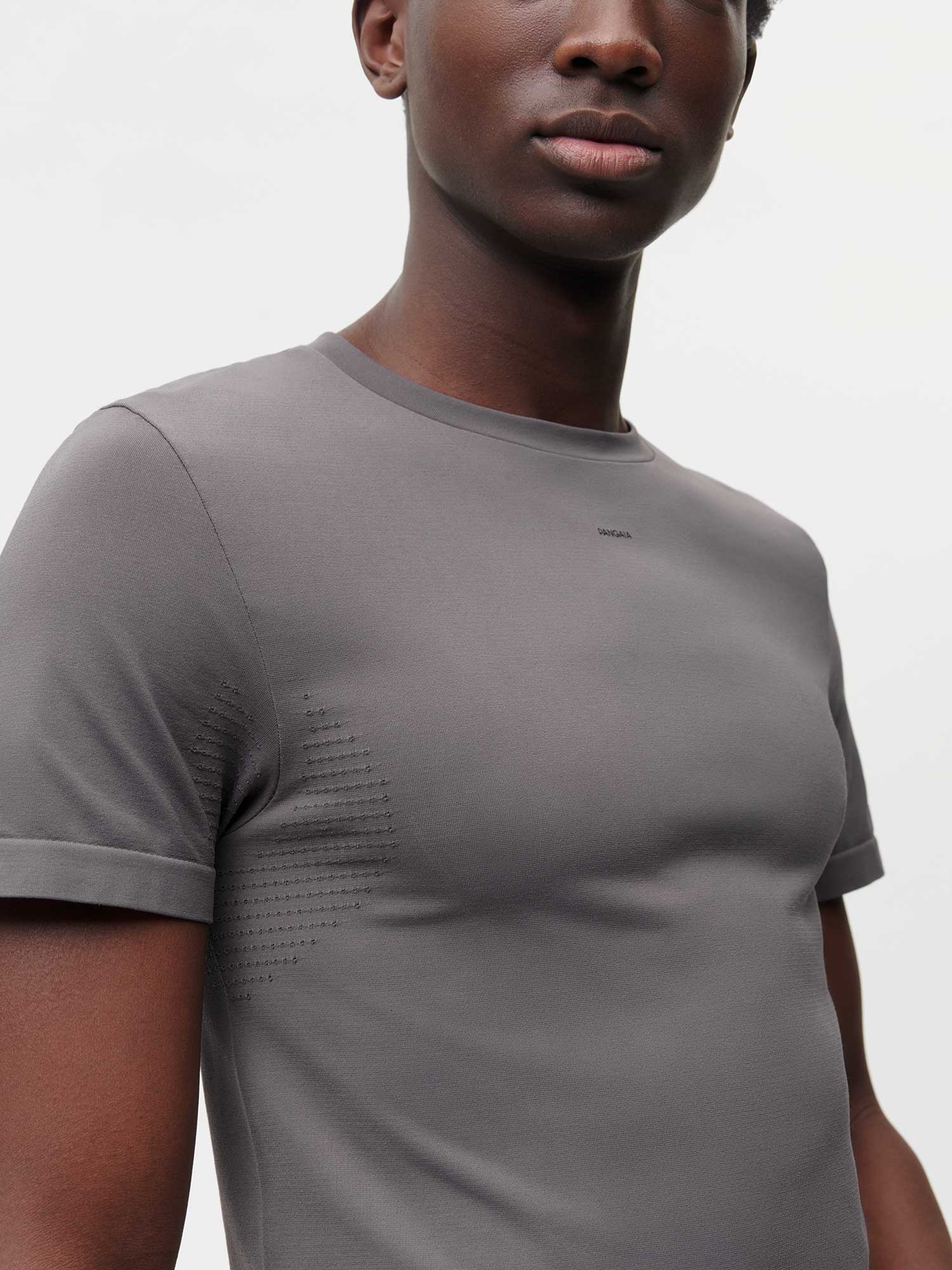 Men's Plant-Stretch T-Shirt - Volcanic Grey - 4