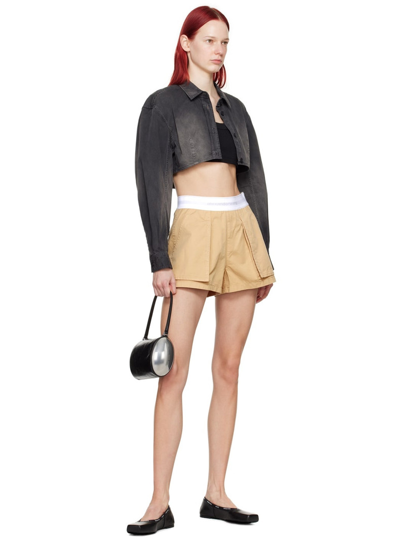 alexanderwang.t Black Embossed Camisole outlook