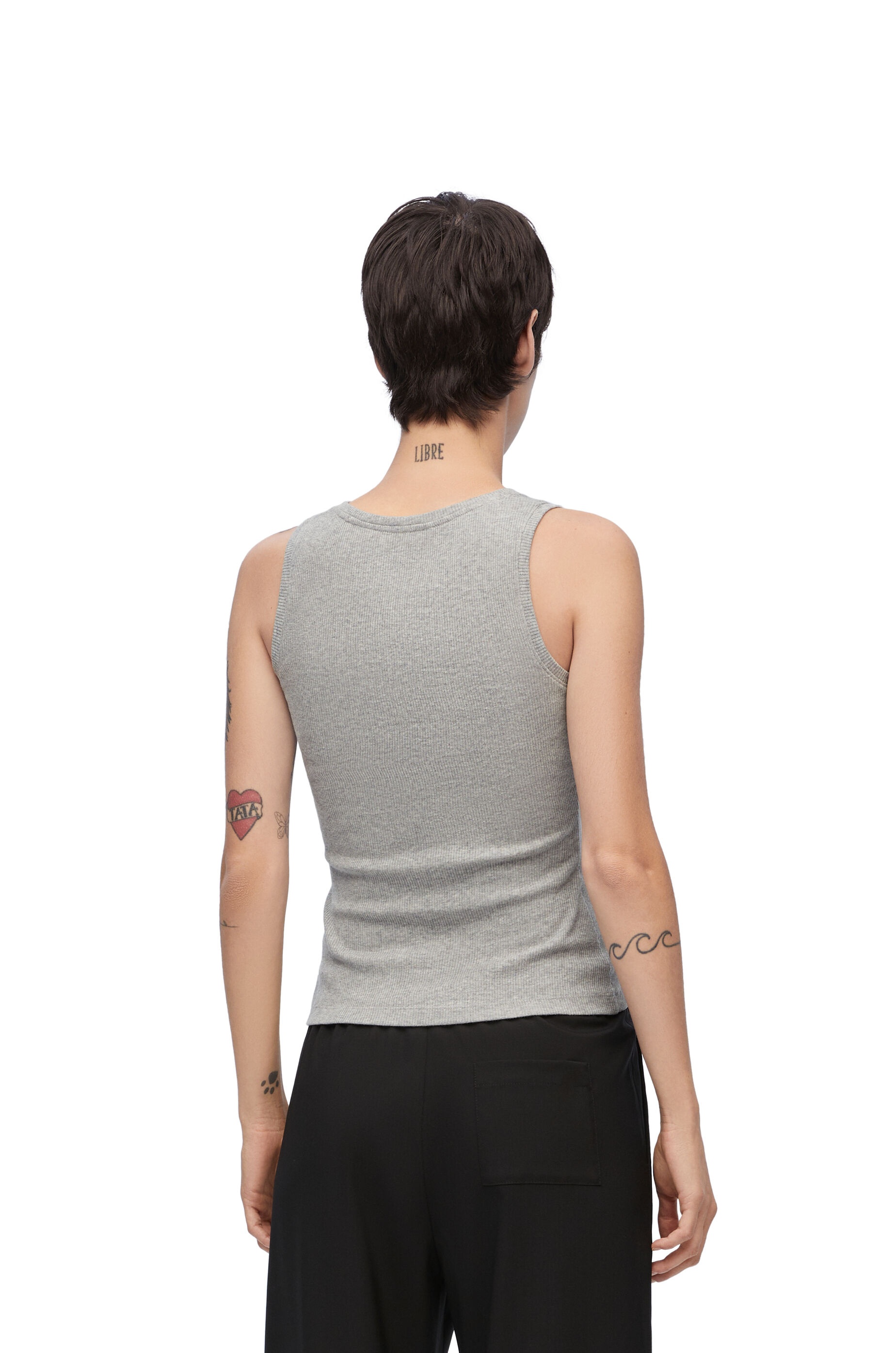 Anagram tank top in cotton - 4