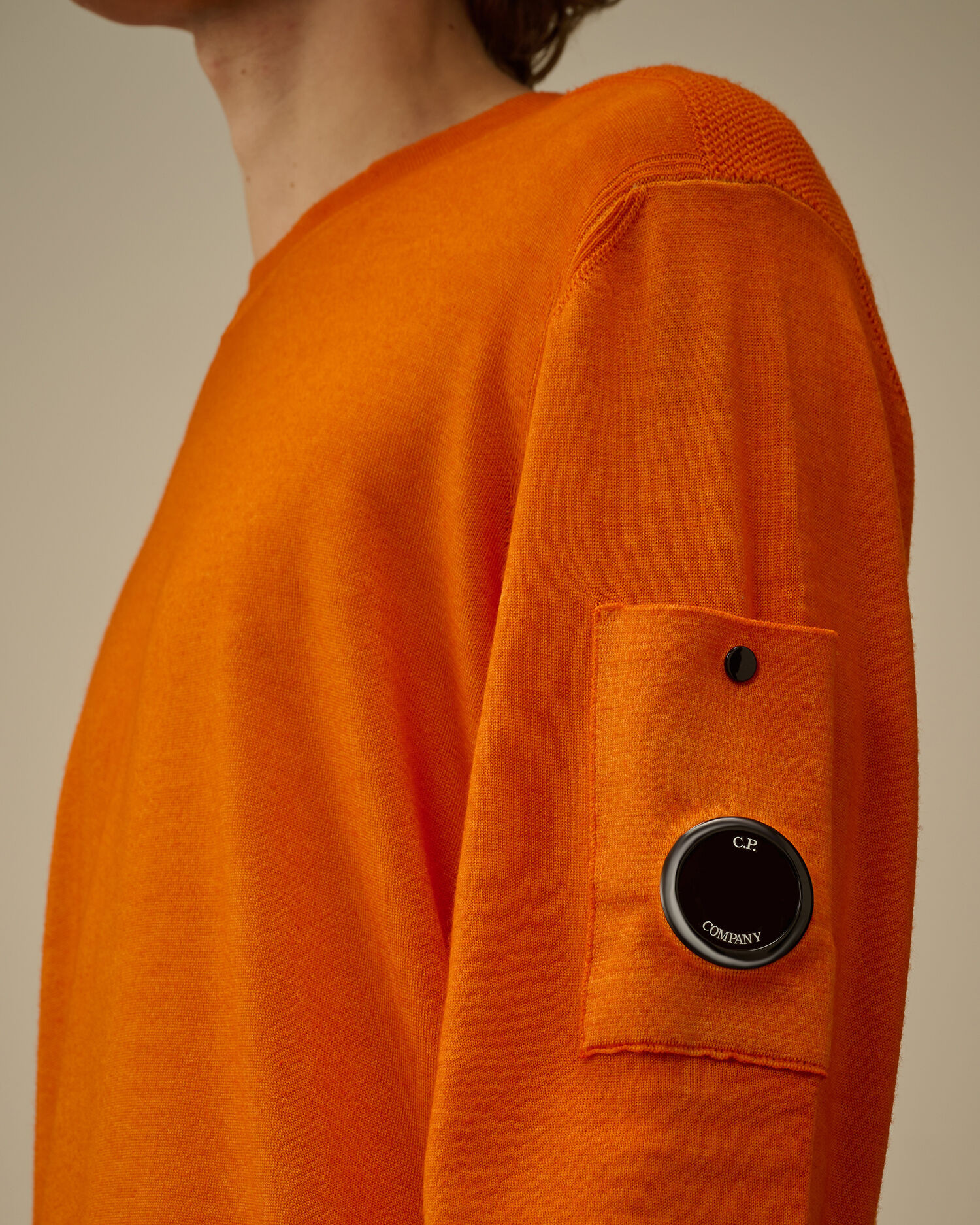 Merino Wool Crewneck Lens Sweater - 5