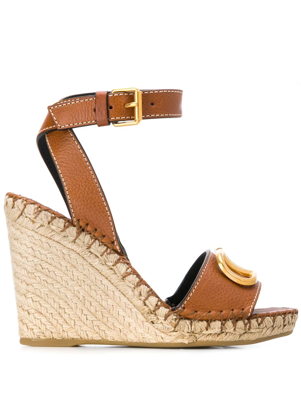 VLOGO wedge sandals - 1