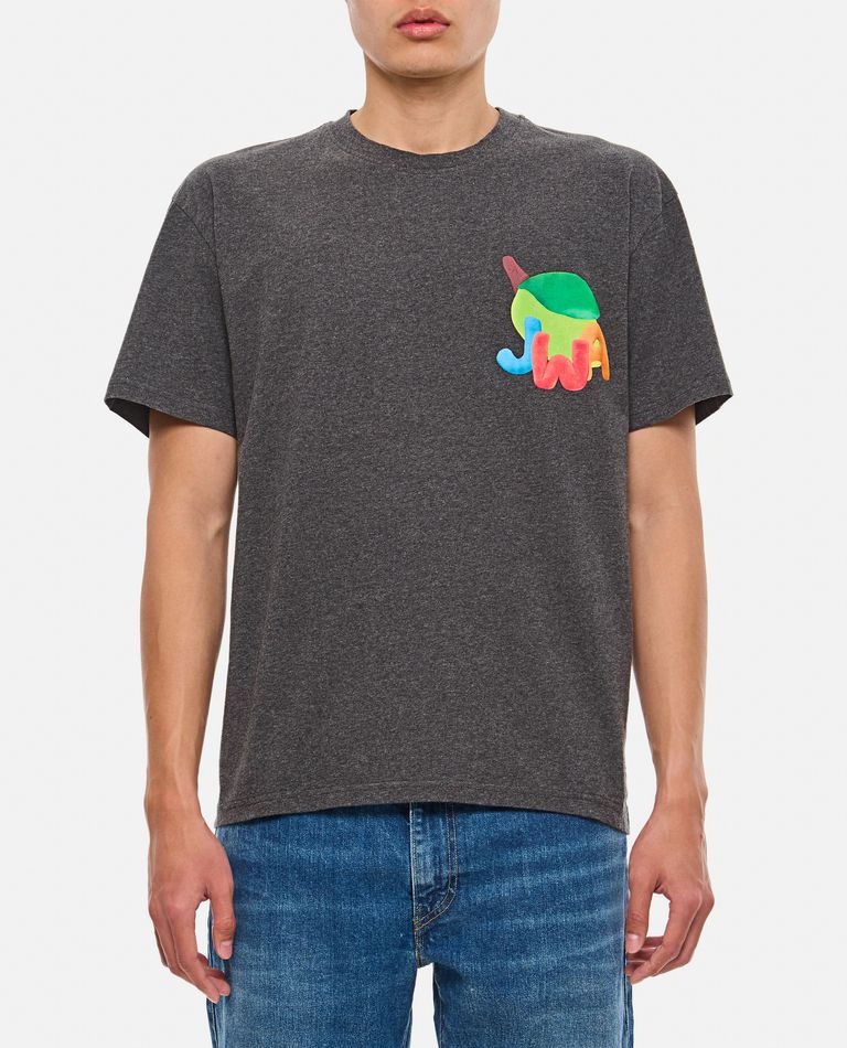 JW Anderson JW ANDERSON X CLAY LIME PRINT UNISEX T-SHIRT