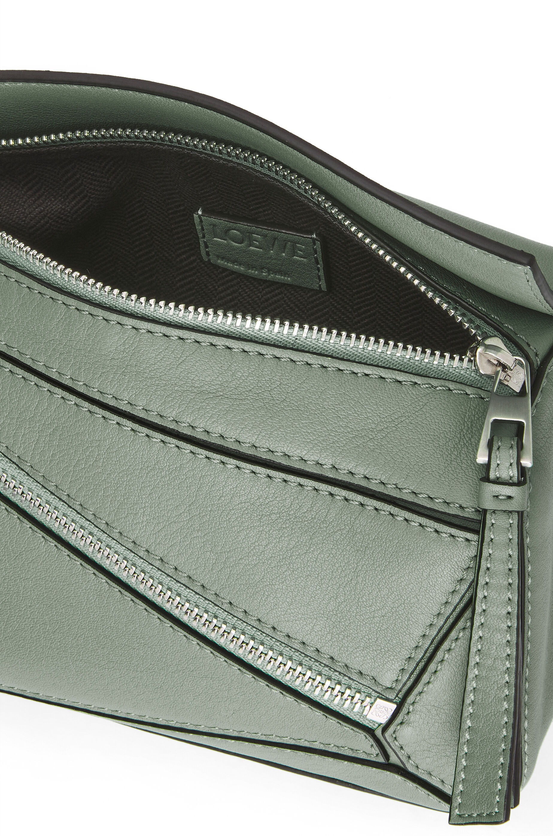 Mini Puzzle bumbag in classic calfskin - 6