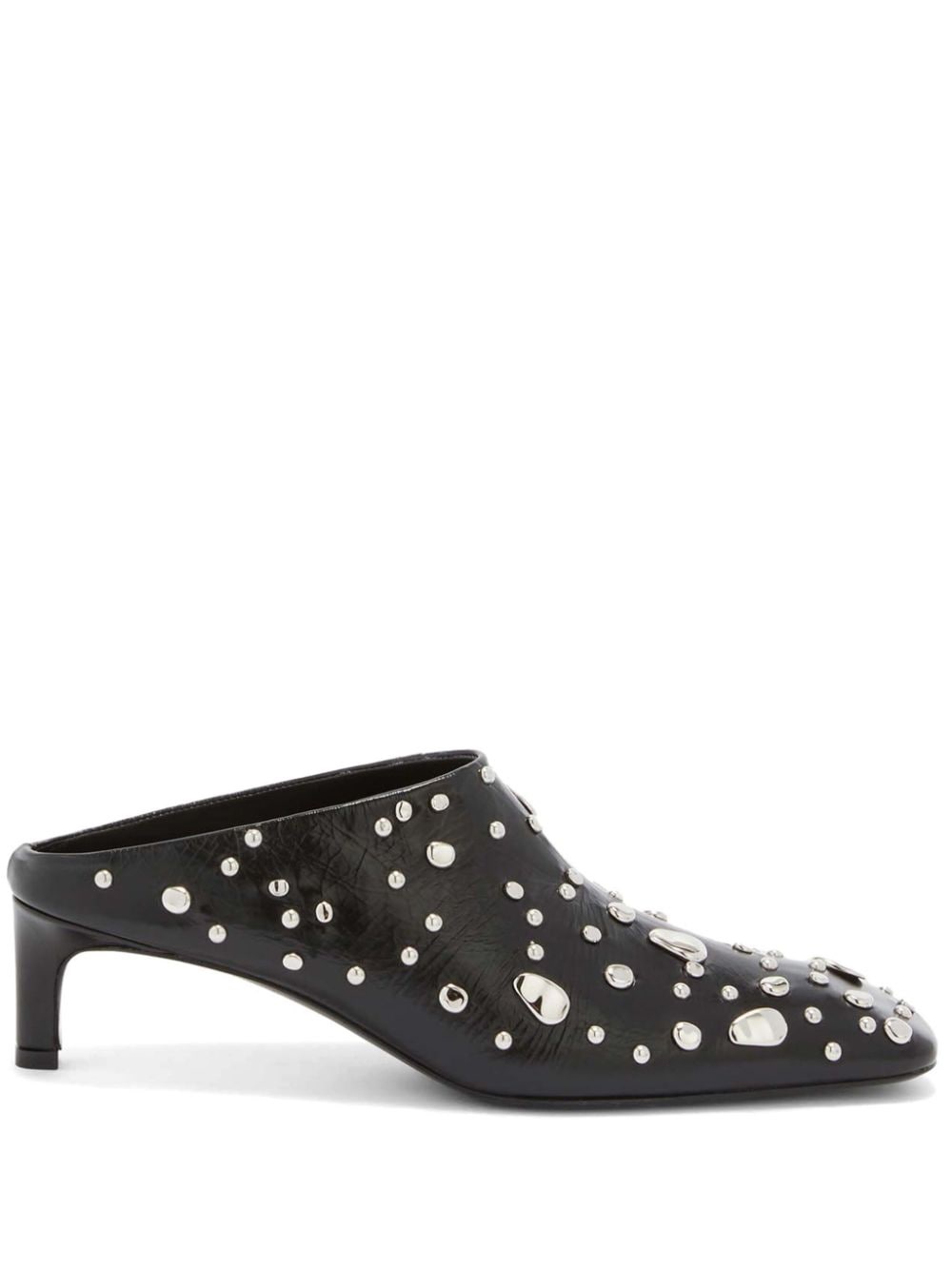 45mm rivet-detail leather mules - 1