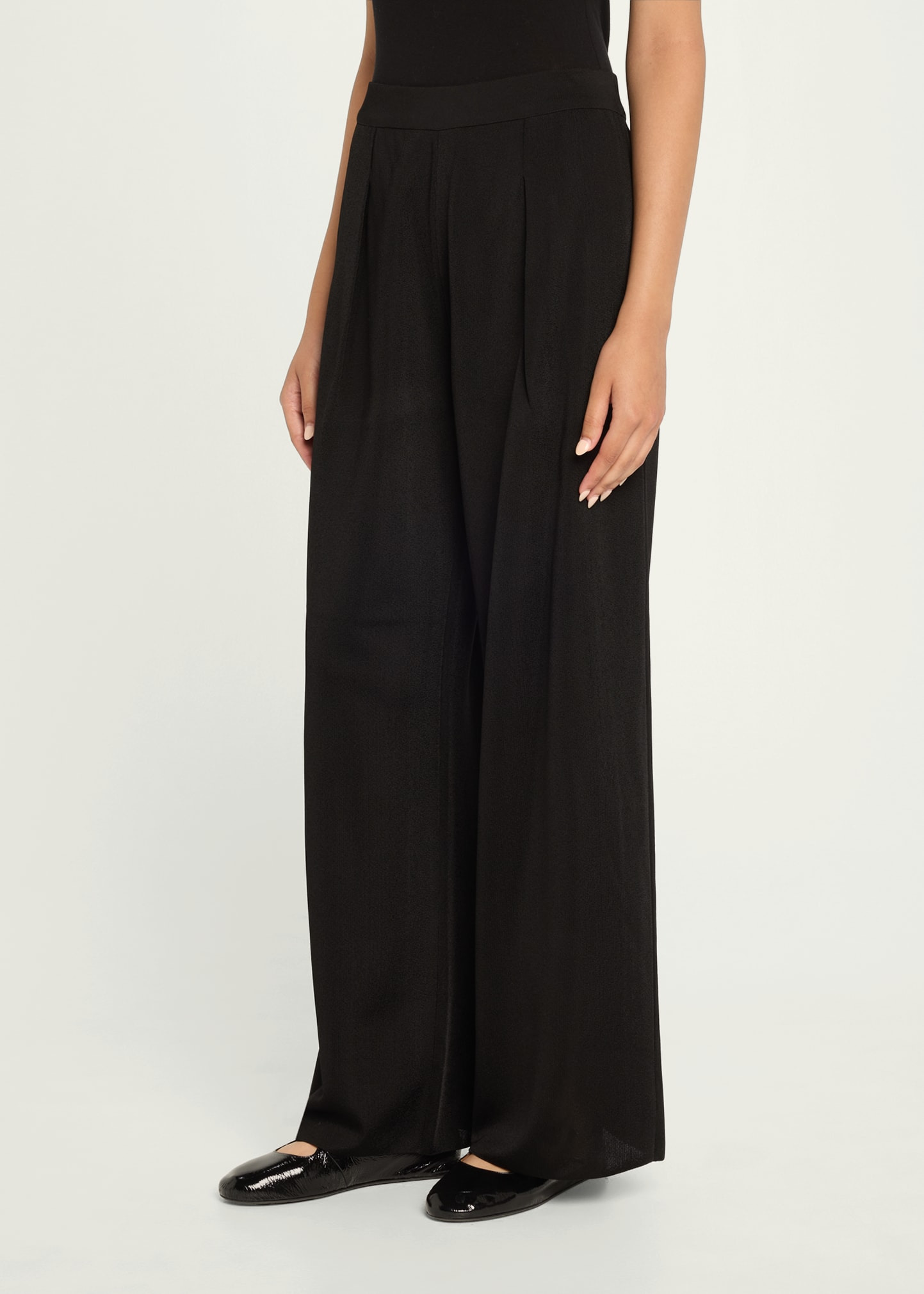 Slinky Gene Wide Leg Pants - 4