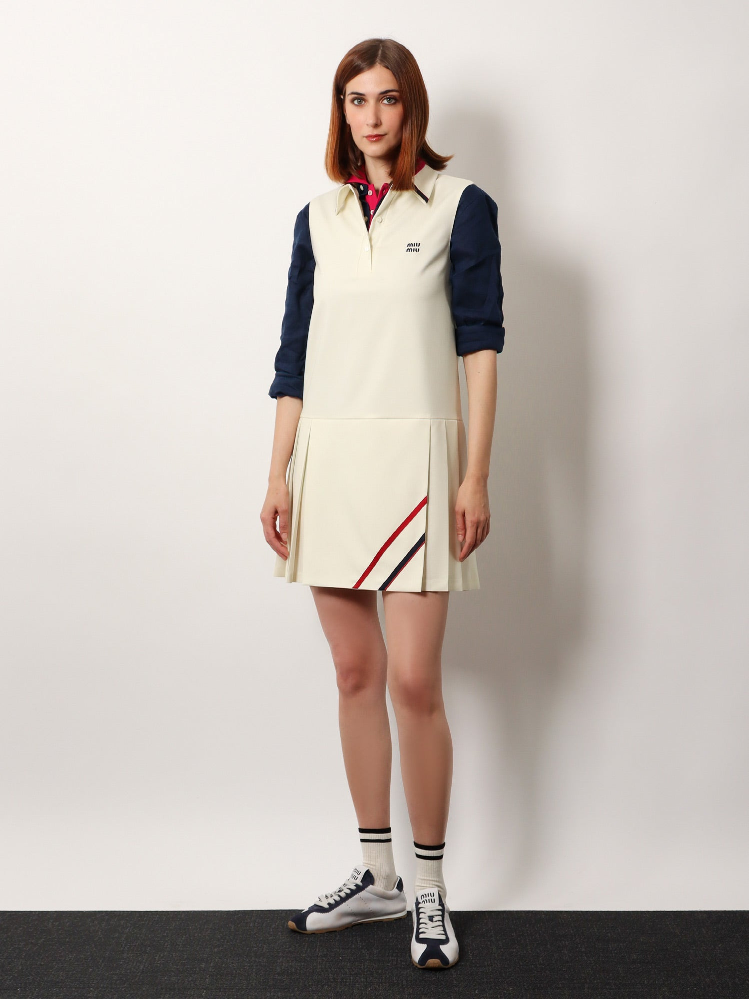 Virgin Wool And Mohair Short Dress - 2