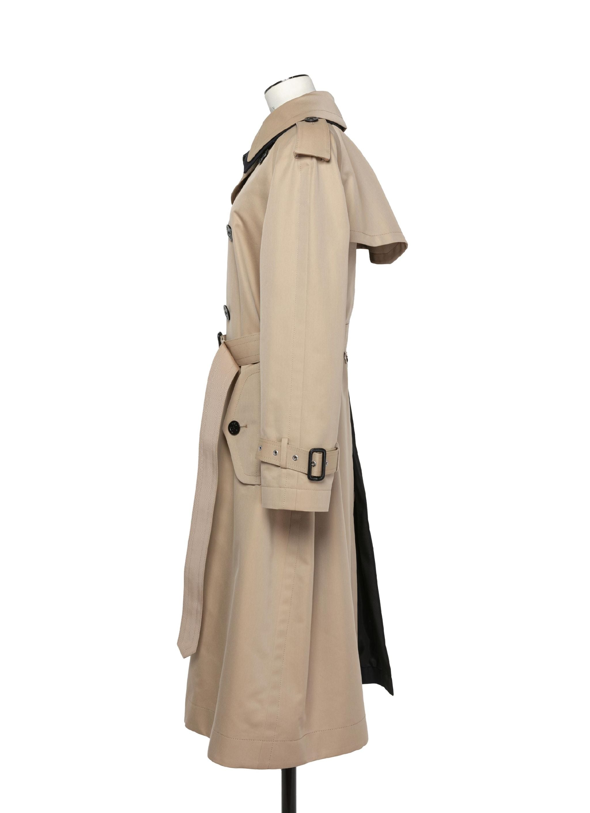 Cotton Gabardine Coat - 3