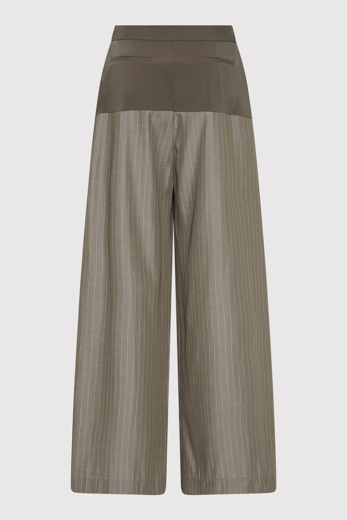 Relaxed Splice Pants - Khaki Pinstripe - 11