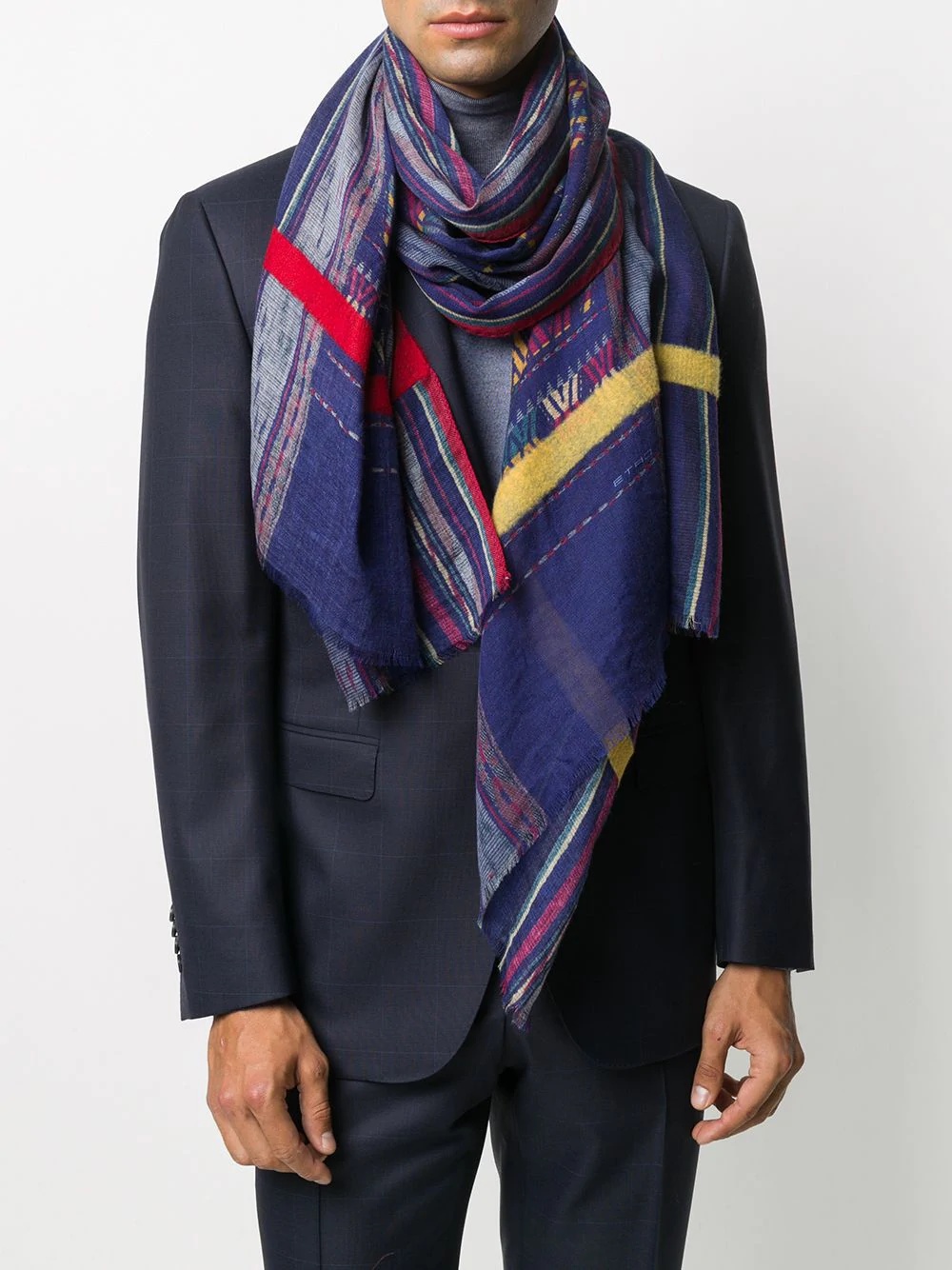 jacquard scarf - 2