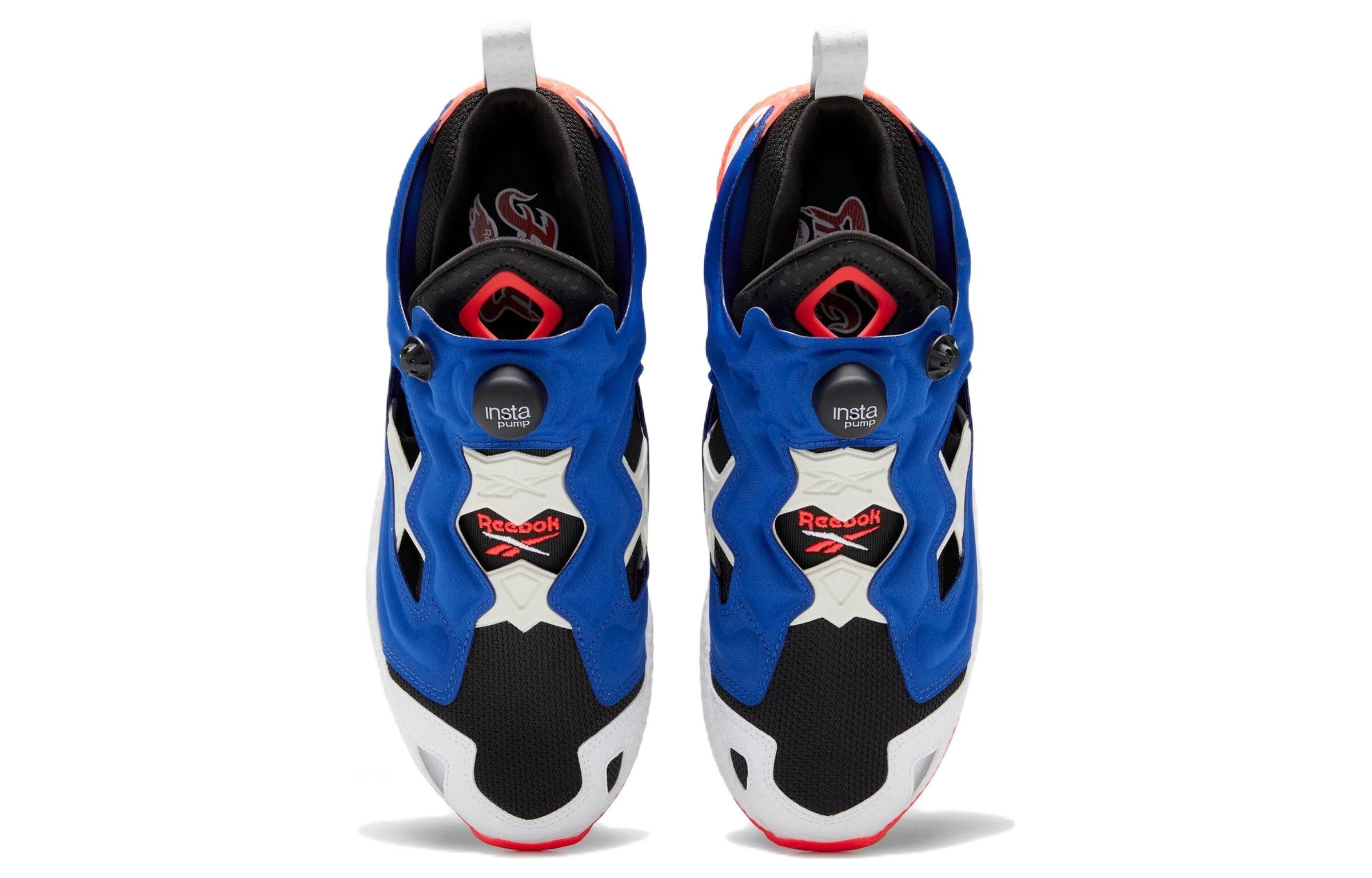 Reebok InstaPump Fury 95 'Black Collegiate Royal Neon Cherry' GX2664 - 4