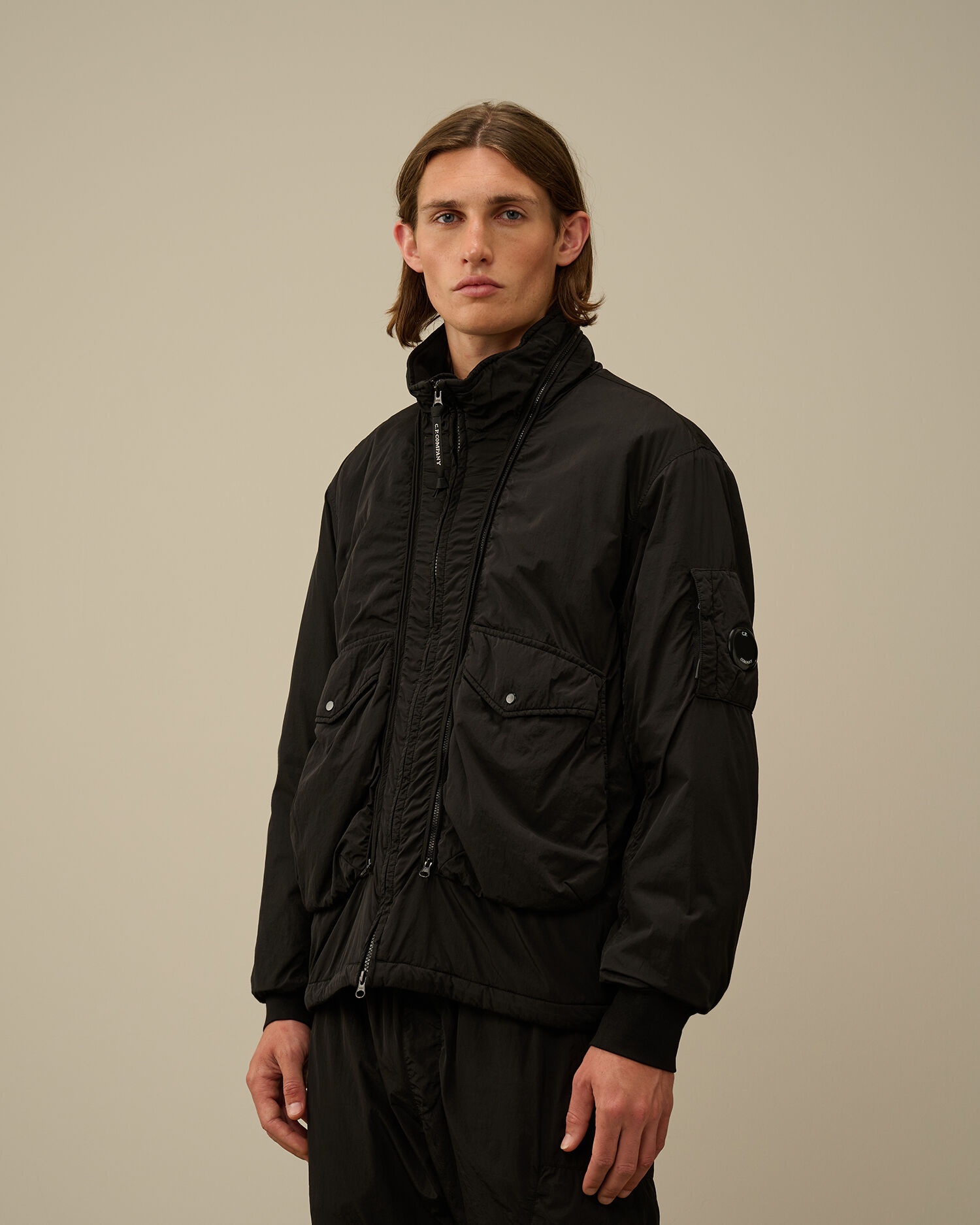 cpcompany Body Zippers Padded Jacket