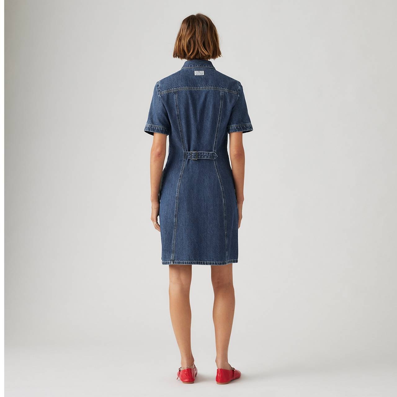 RINOA DENIM DRESS - 4