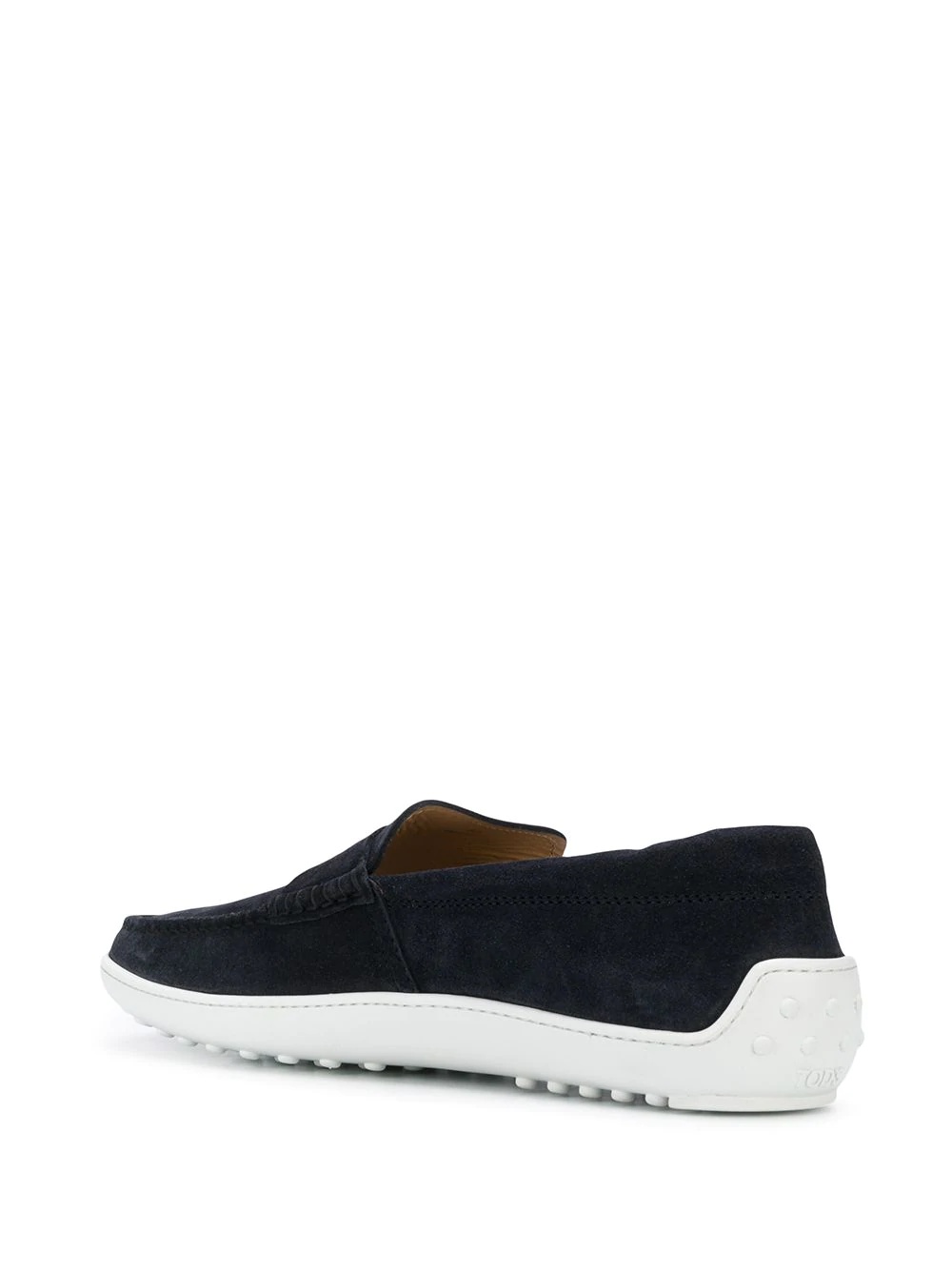 contrast sole loafers - 3