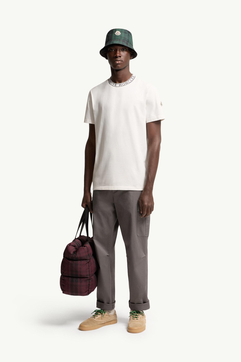 Moncler Logo-Trimmed Cotton T-Shirt outlook