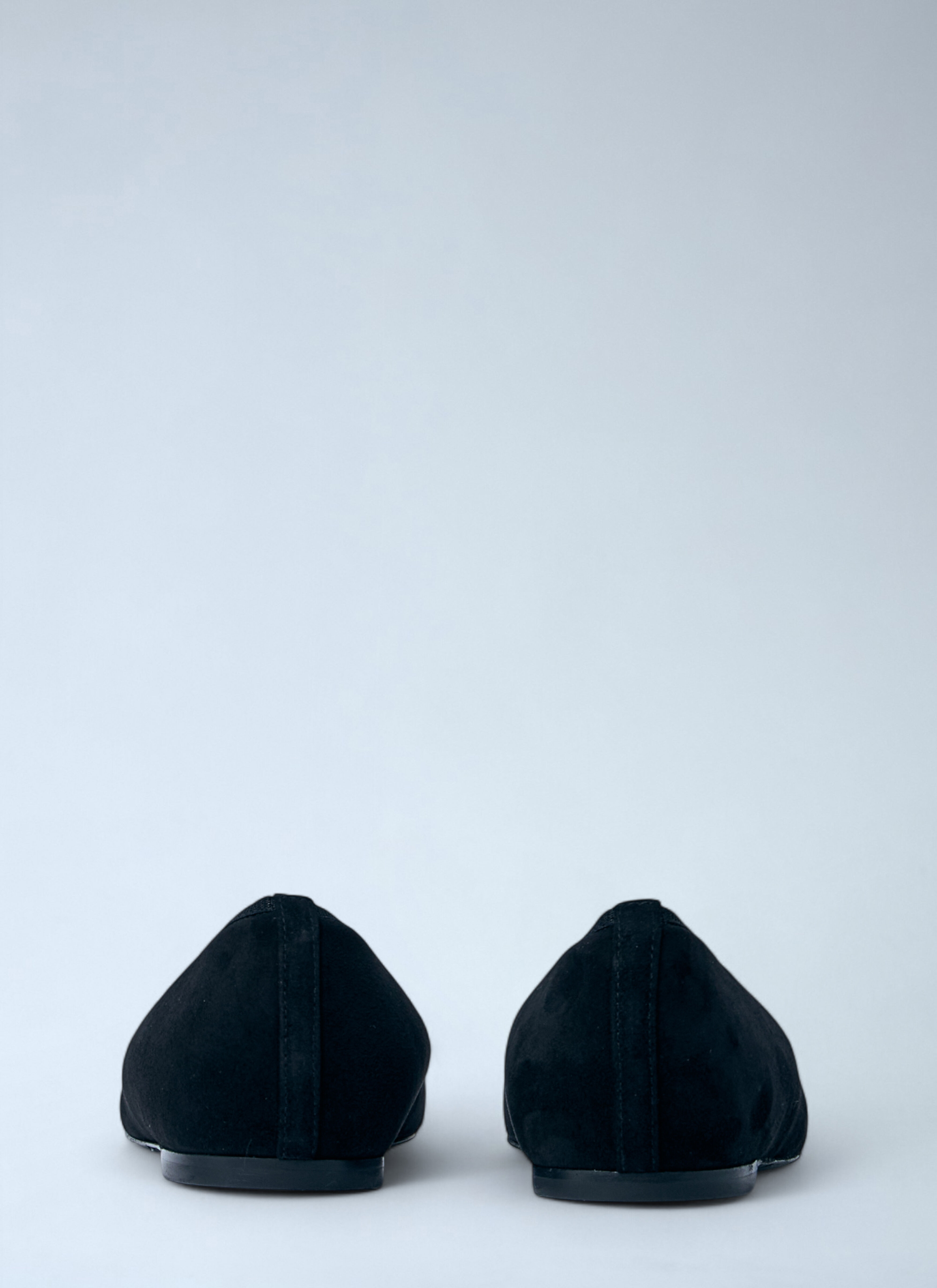 Minimalist Suede Ballerinas Flats - 5