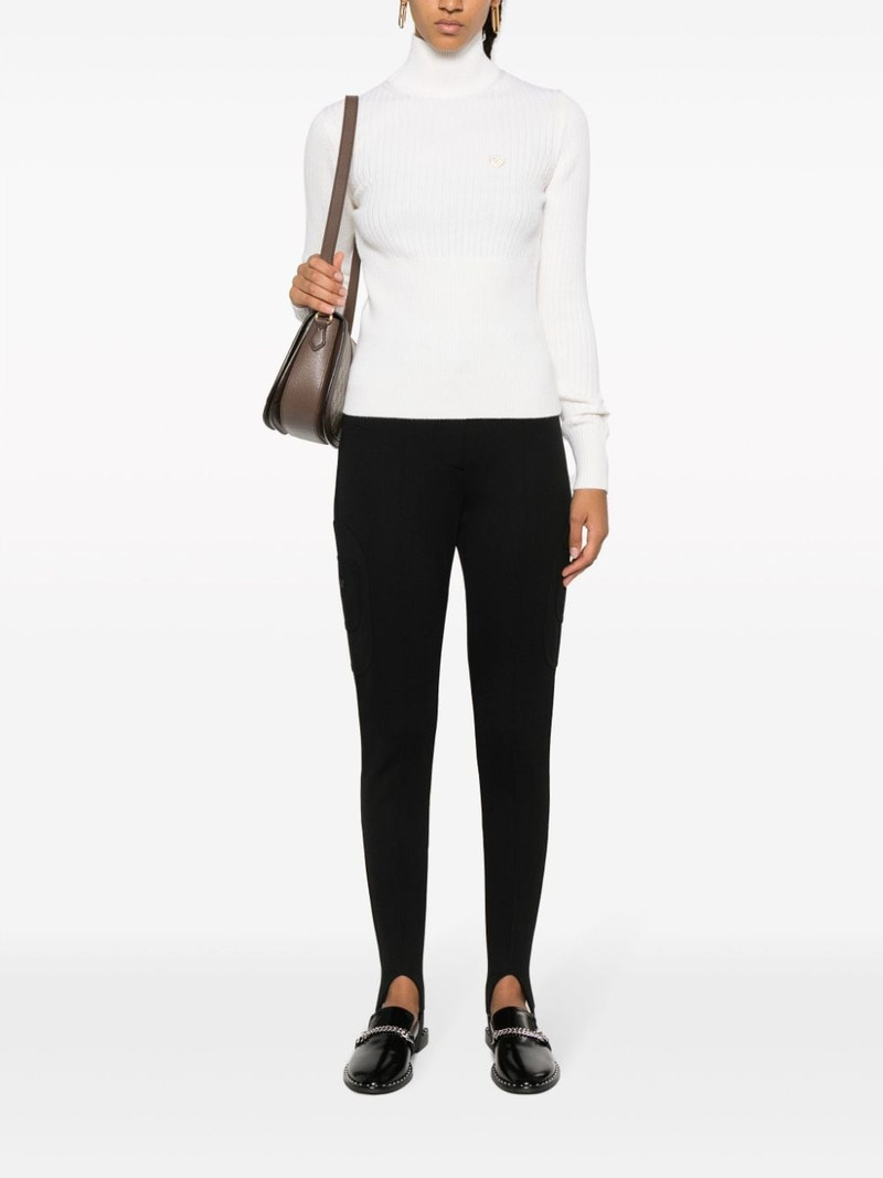 CASABLANCA ribbed-knit wool jumper outlook