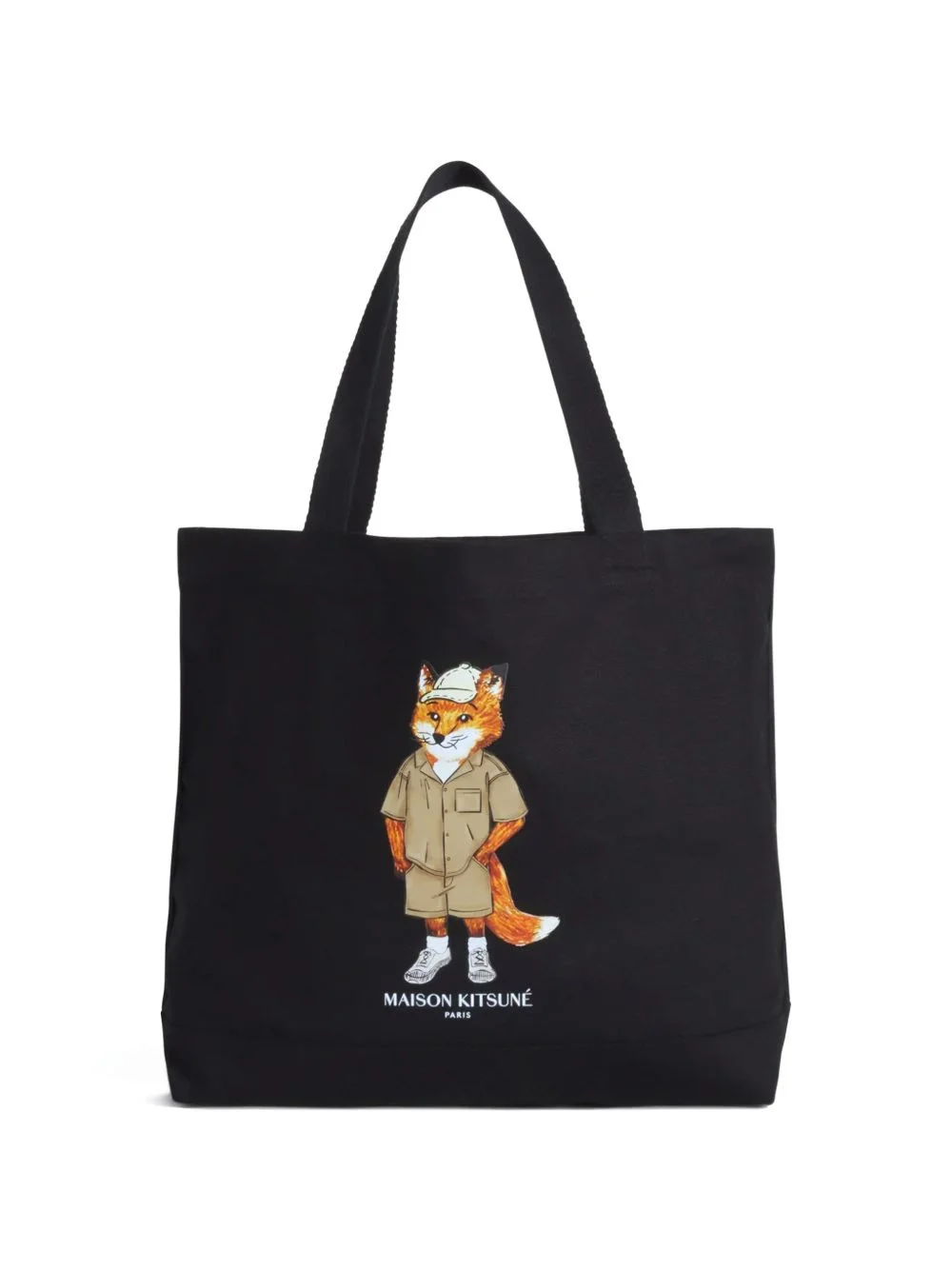 Dressed Fox logo-print tote bag - 1