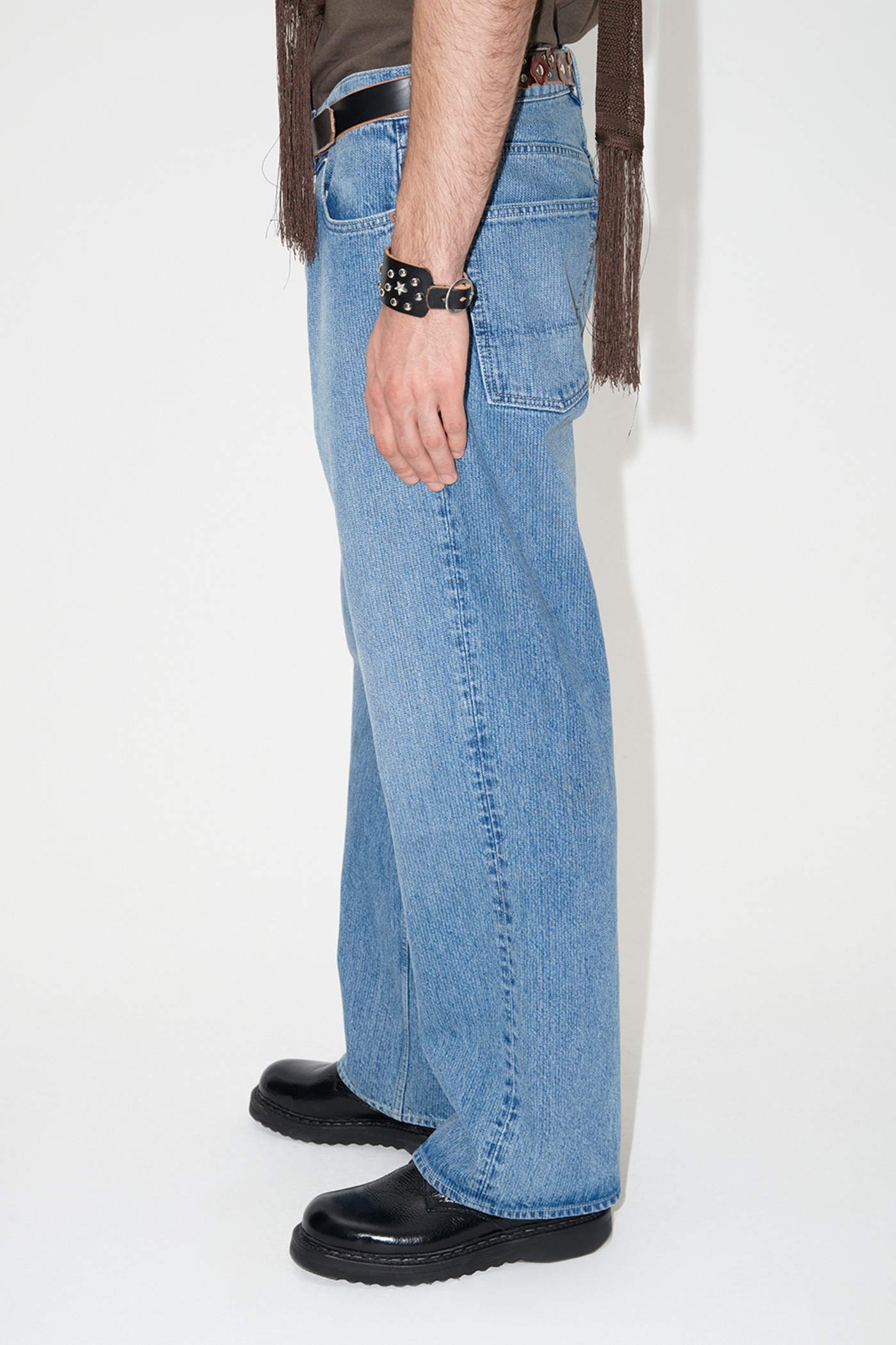 Third Cut Dream Blue Chain Twill - 3