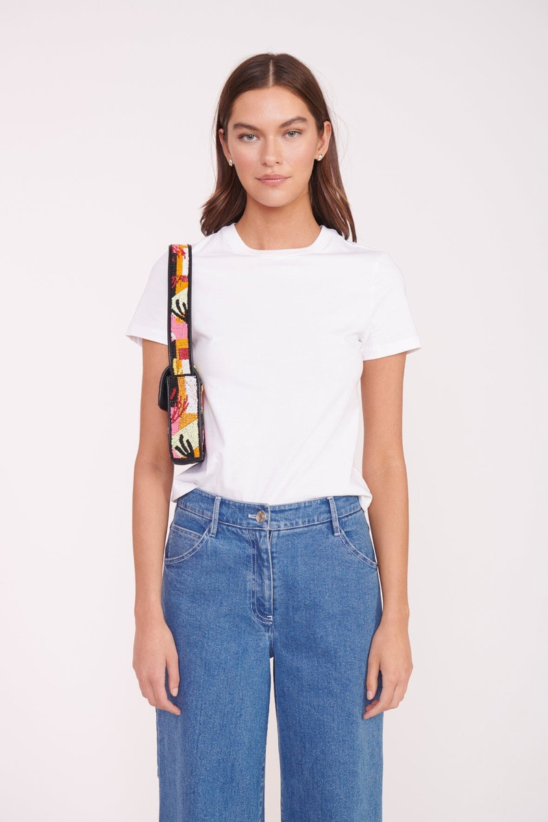 STAUD TOMMY BAG CORAL PATCHWORK 8