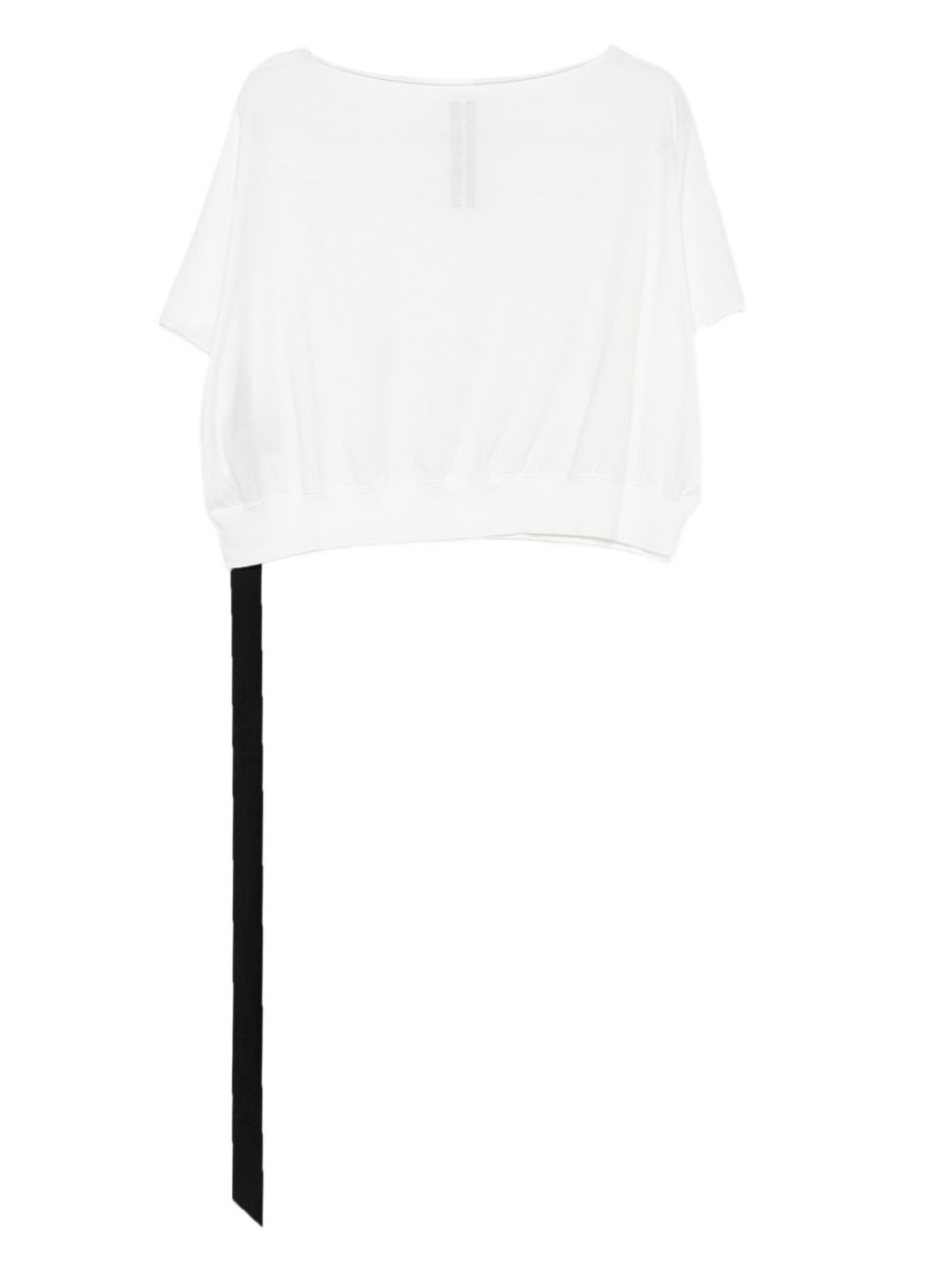 boat-neck cotton top - 2
