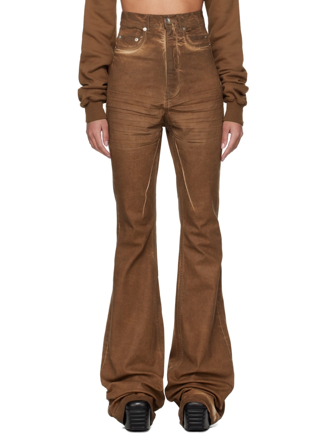 Brown Bolan Jeans - 1