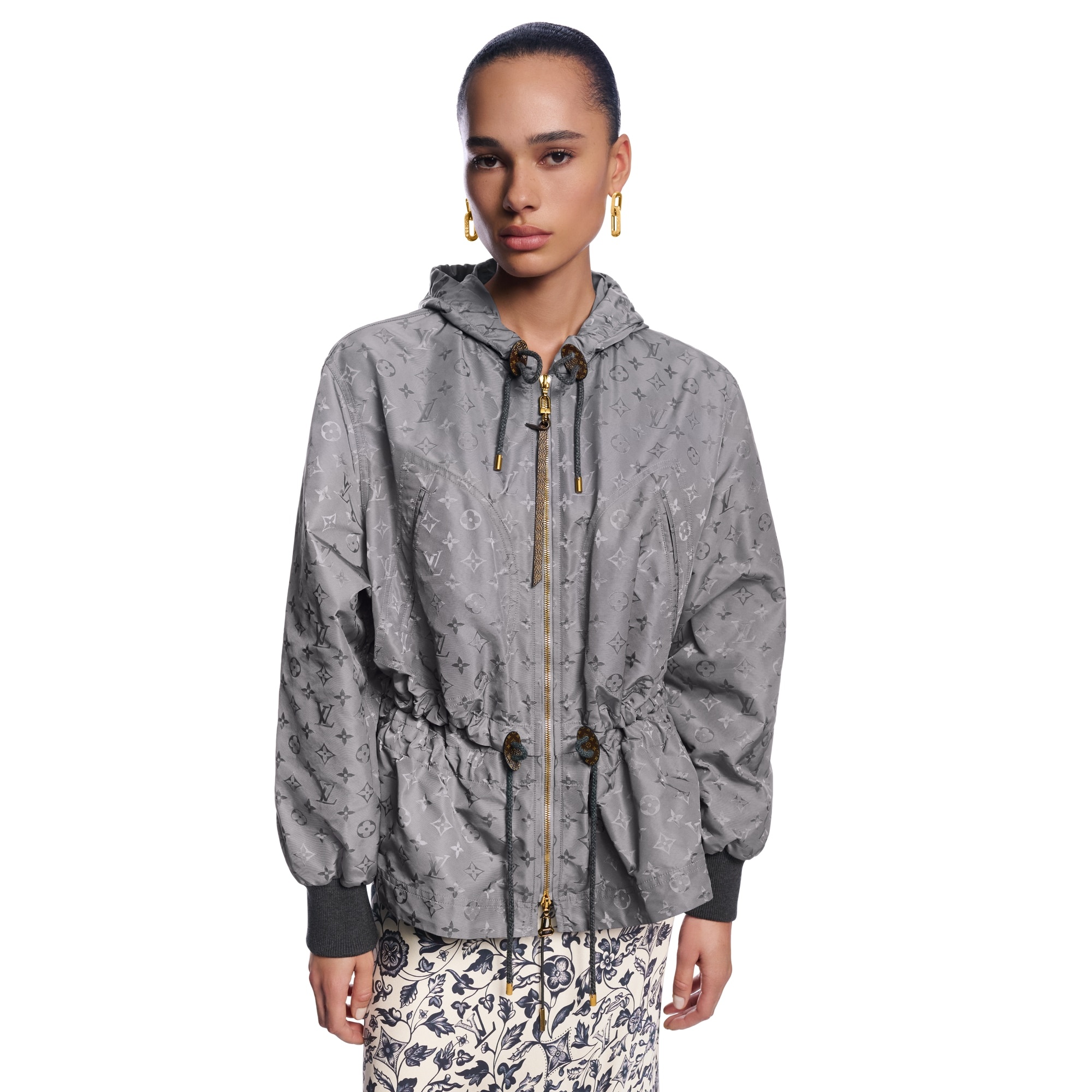 Hooded Monogram Parka - 2