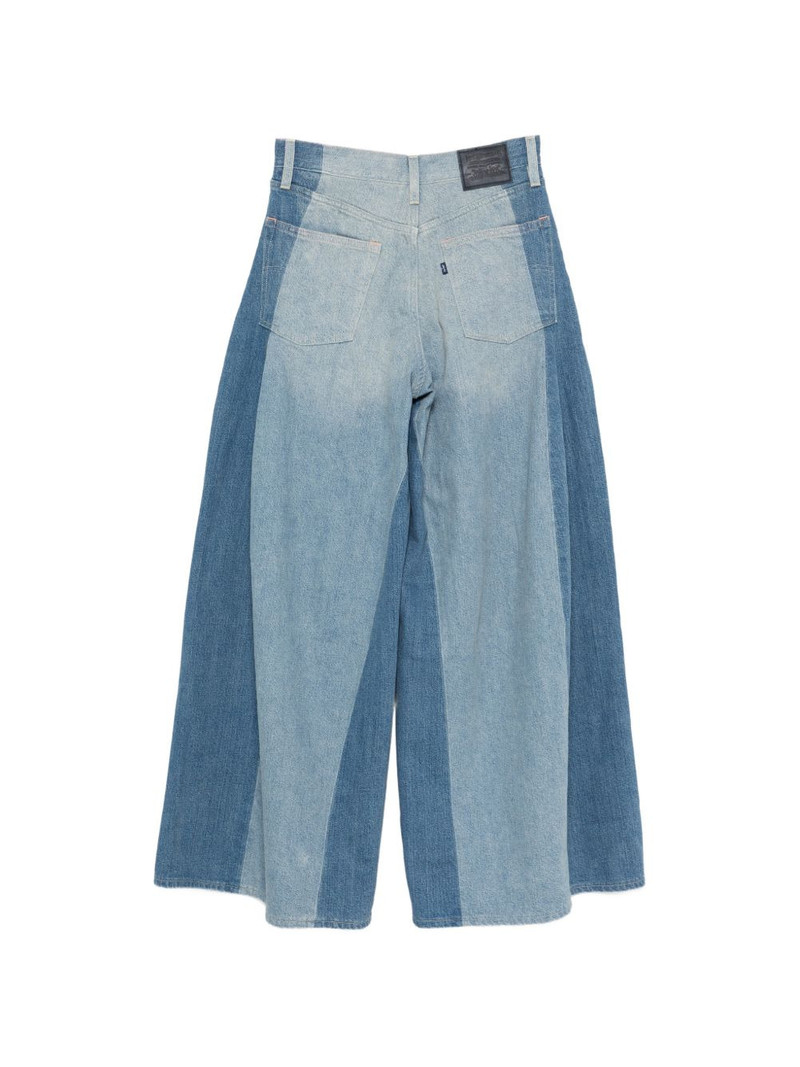 Levi's blue cotton jeans outlook