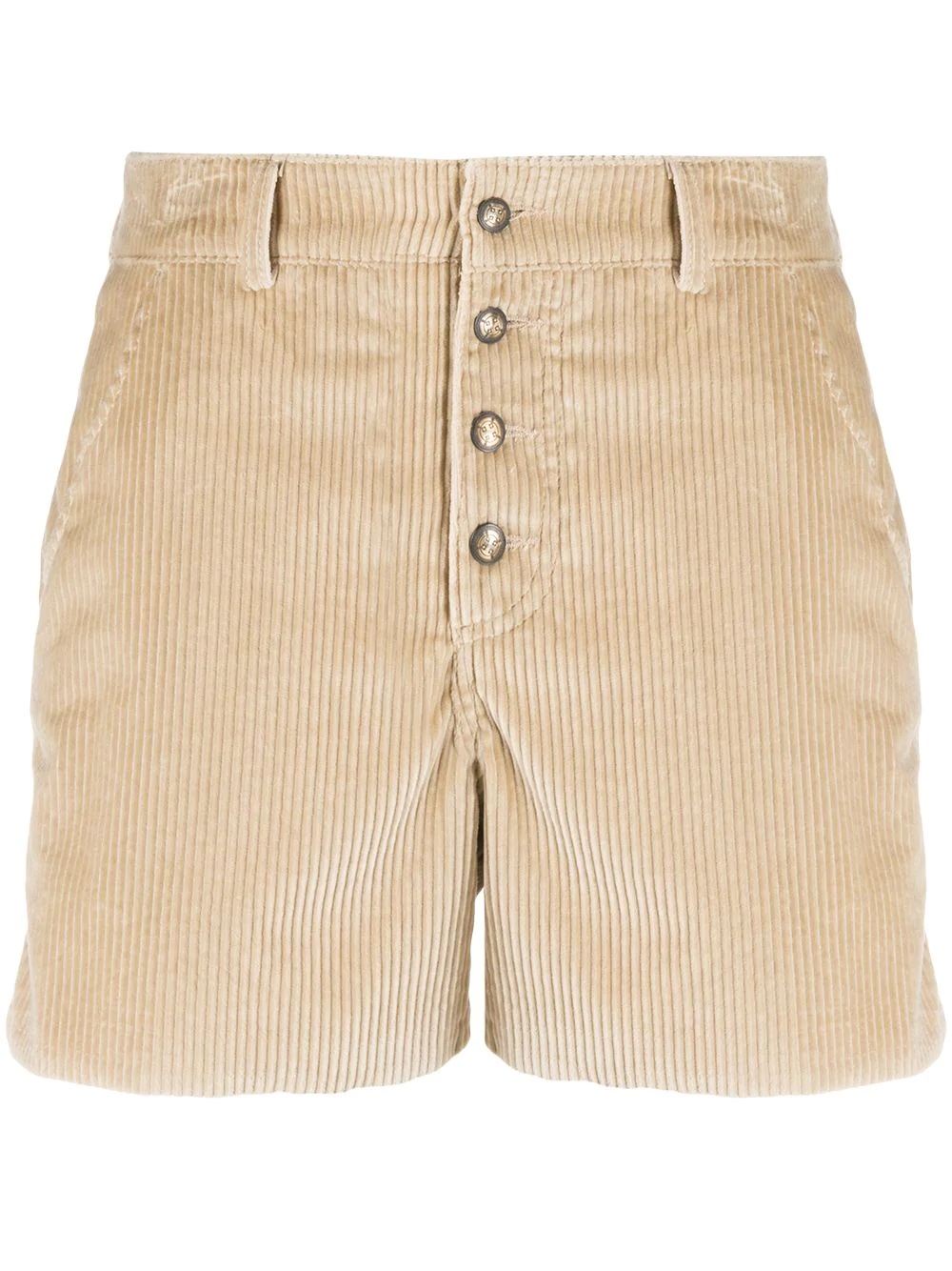 button-up shorts - 1