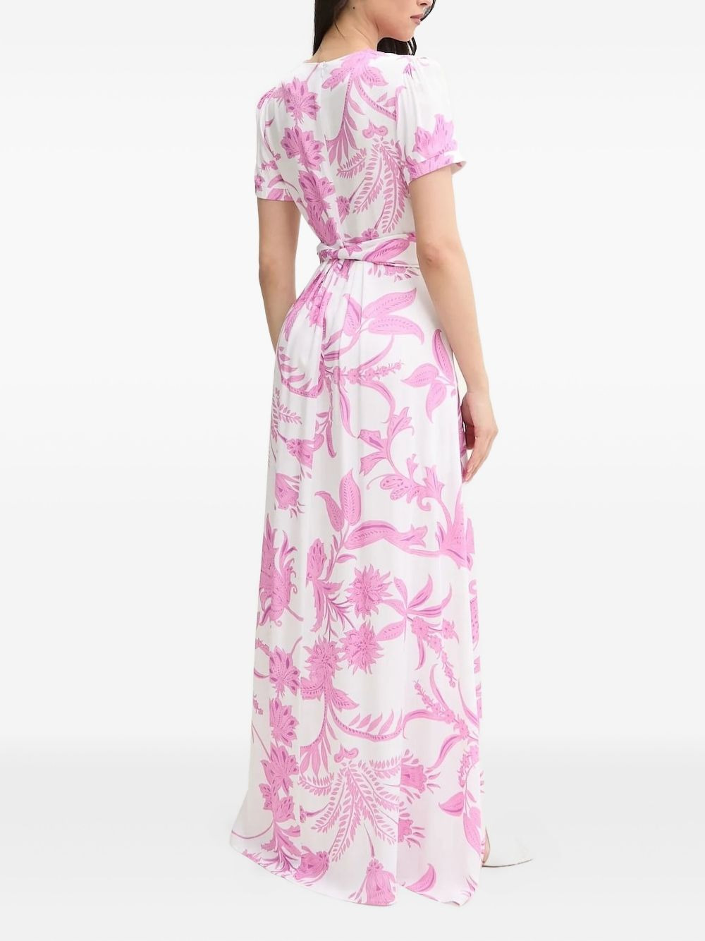 floral-print maxi dress - 3