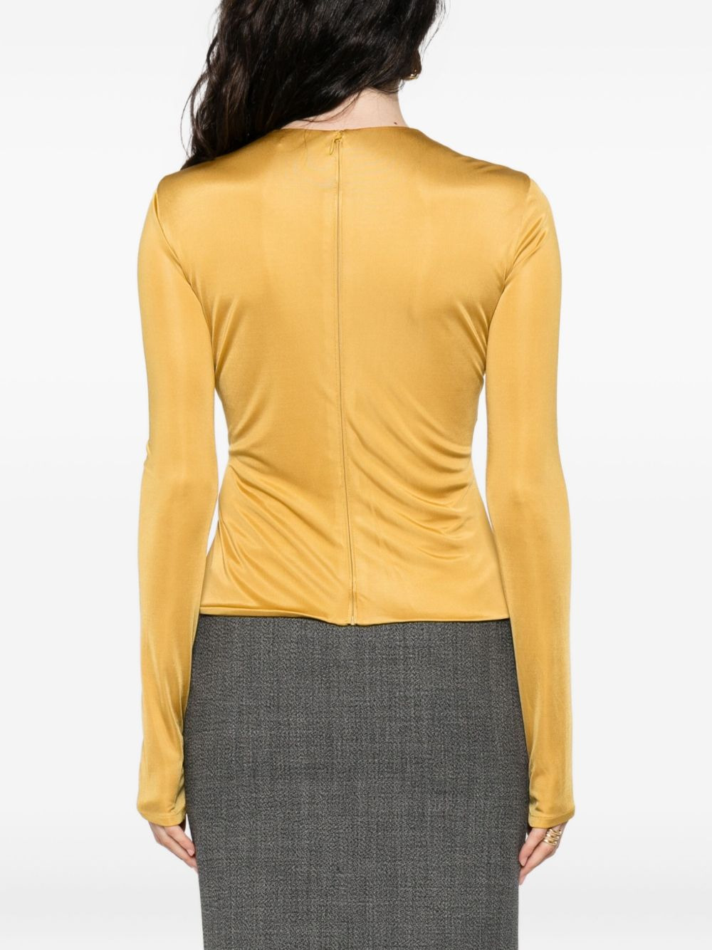 gathered blouse - 4