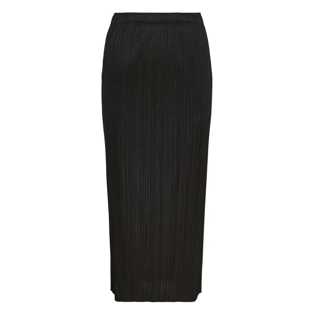 Basics Pleated Midi Skirt - 1