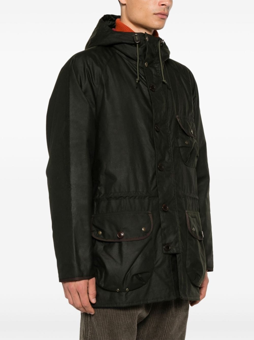 coated parka - 3