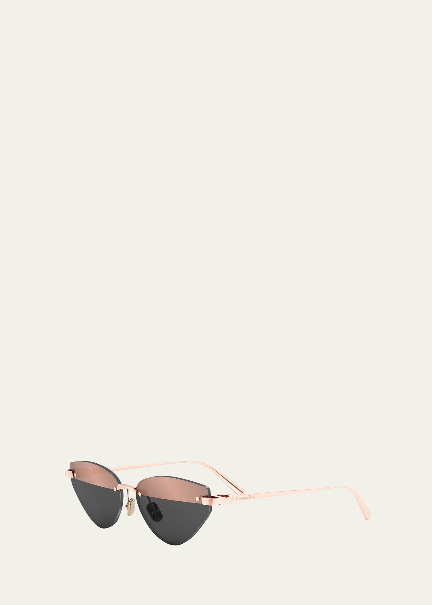 CDior B5U Metal Cat-Eye Sunglasses - 2