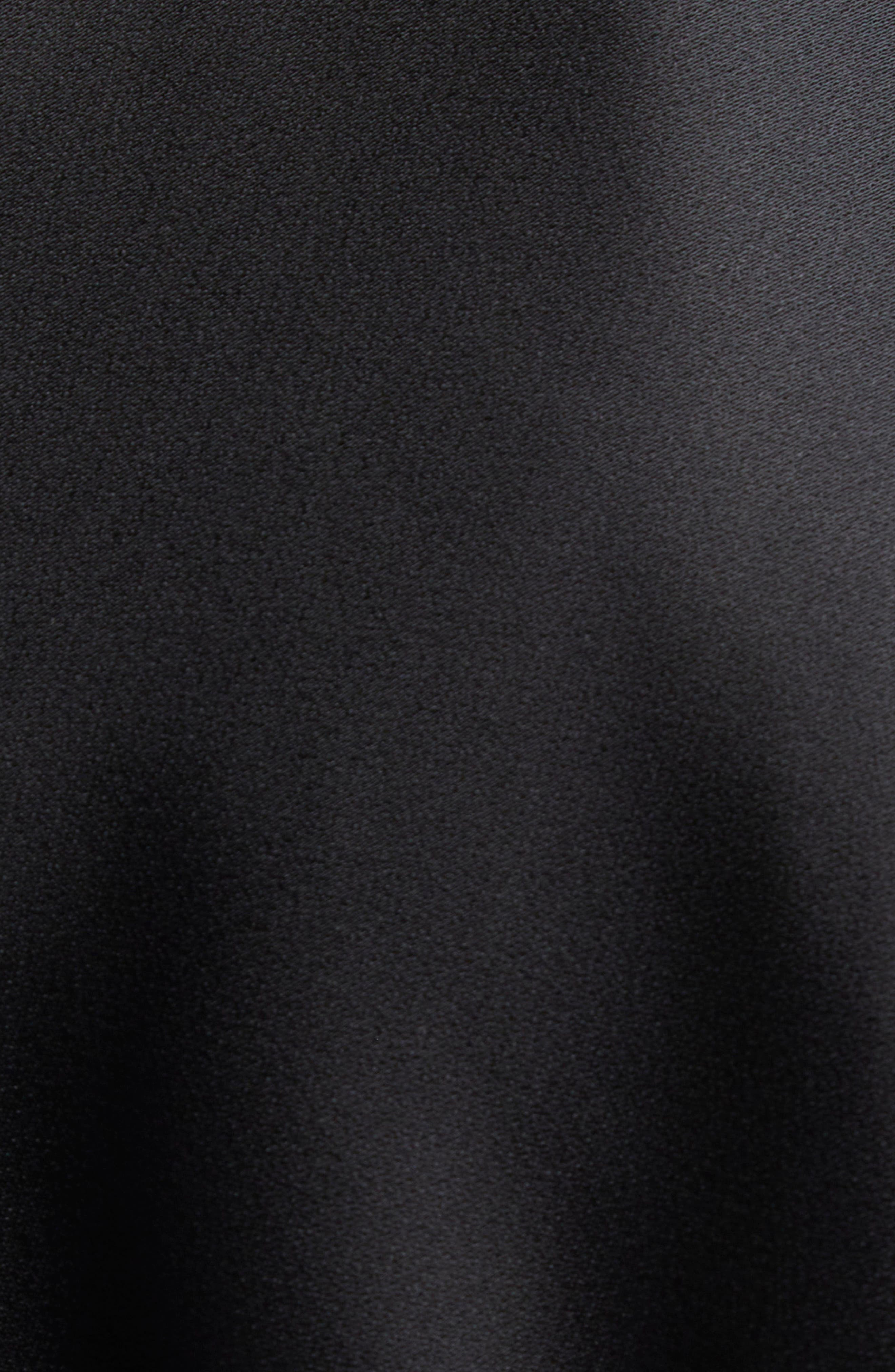 TOTEME Slouch Waist Satin Top in Black at Nordstrom - 7