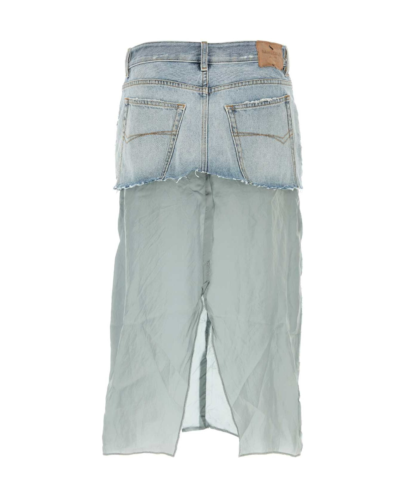 Denim Skirt - 2