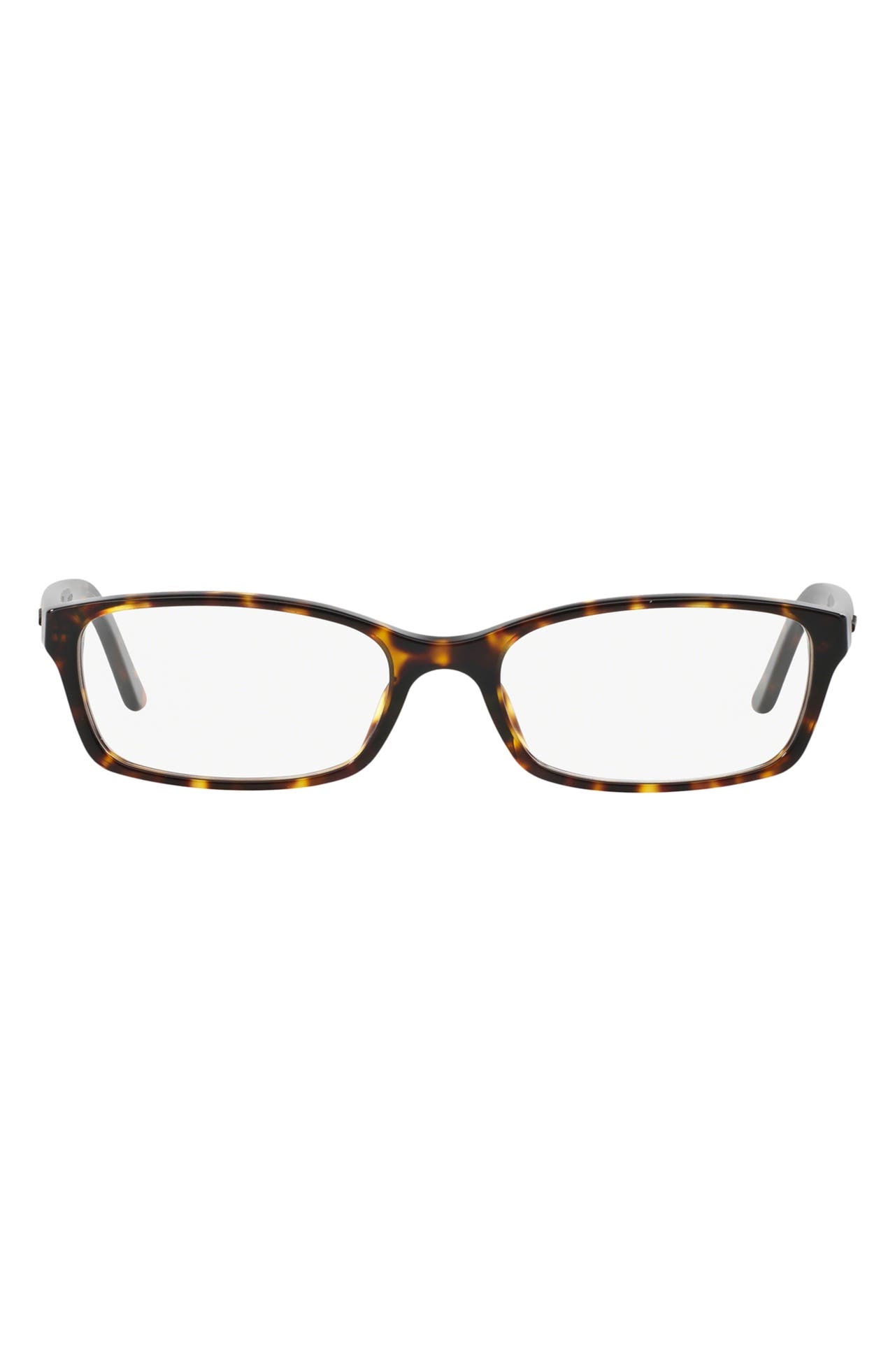 burberry 53mm PIllow Optical Glasses in Dark Havana at Nordstrom - 1