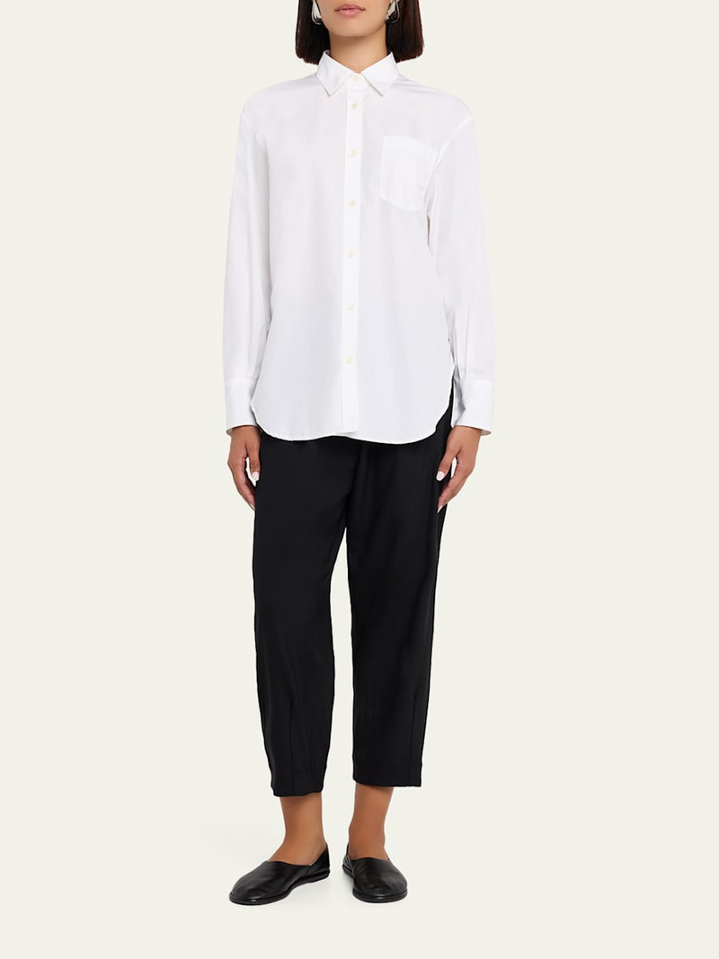 MARIA McMANUS Oversized Long-Sleeve Tunic Shirt outlook