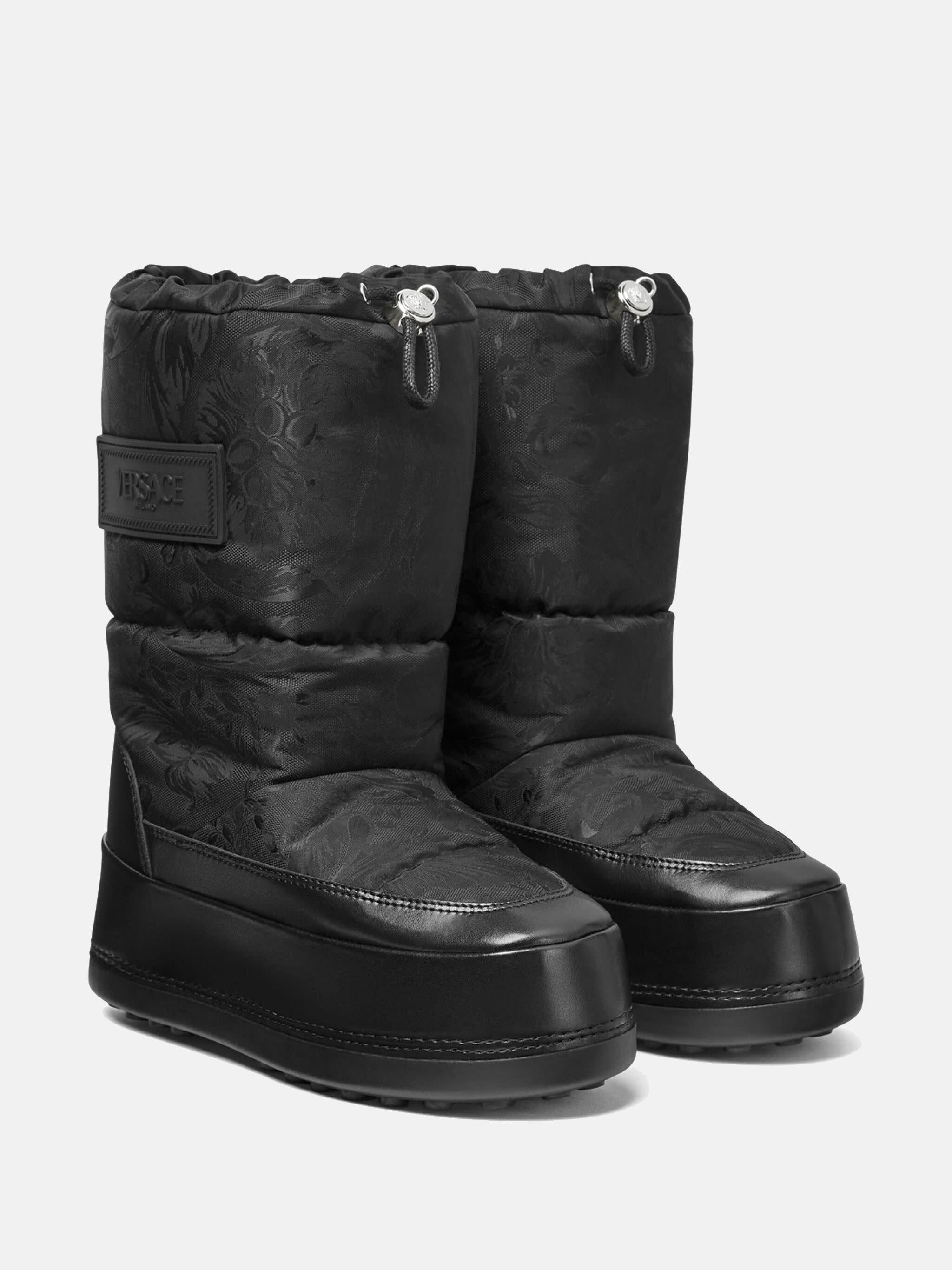 VERSACE - Women Nylon Fabric Boots - 2
