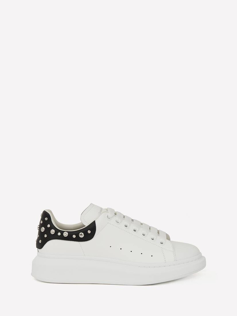 Oversized Sneaker in White/black - 1