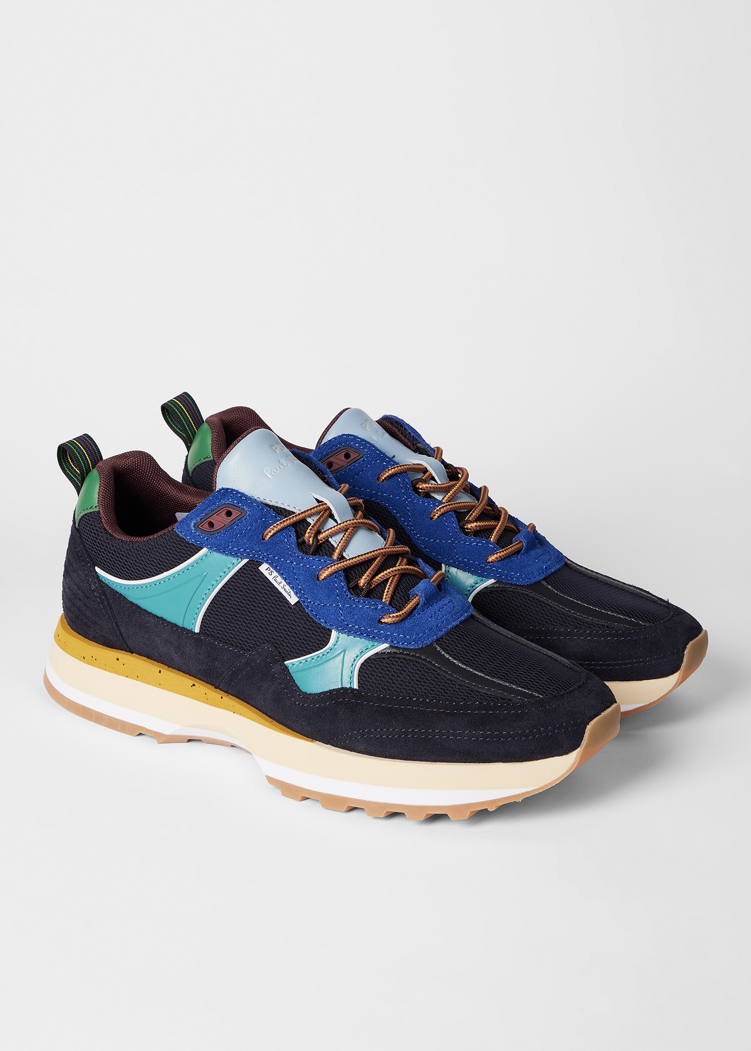 Dark Navy Suede 'Banks' Trainers - 2