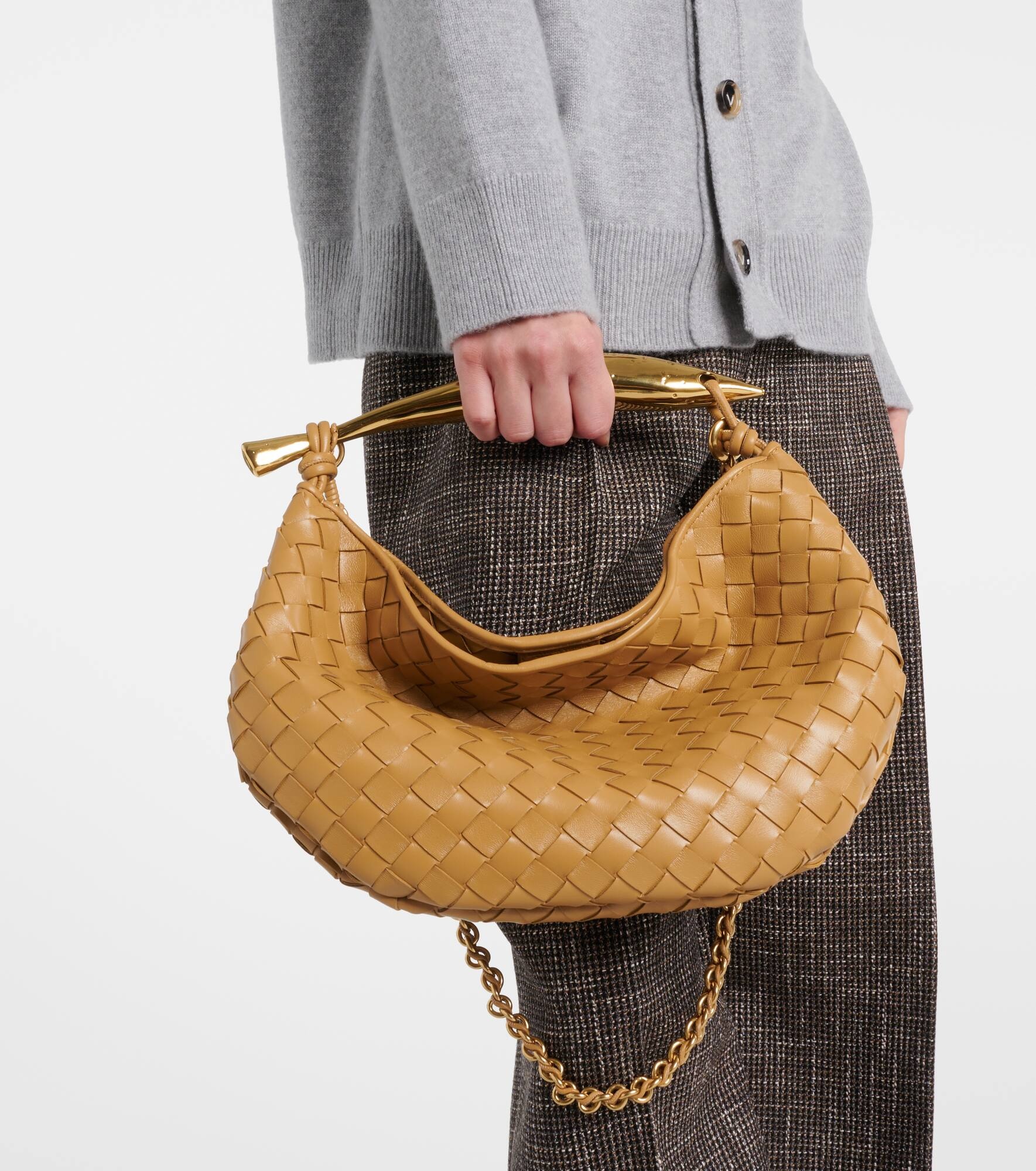 Sardine Small leather shoulder bag - 7